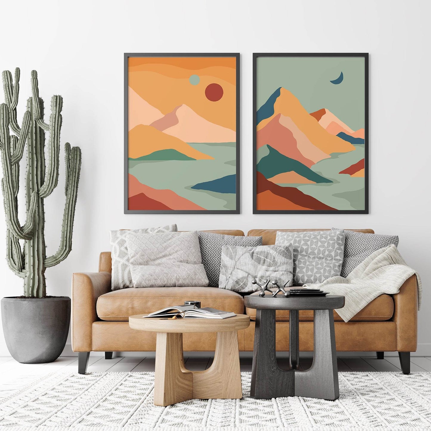 Set of 2 Boho Travel Posters - HypeSheriff Europe