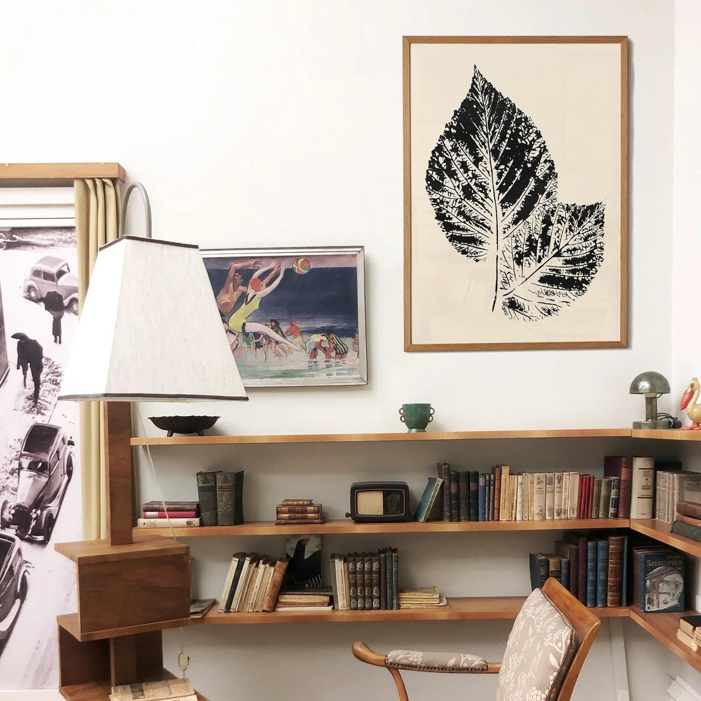 Handdrawn Leaf No.1 Poster