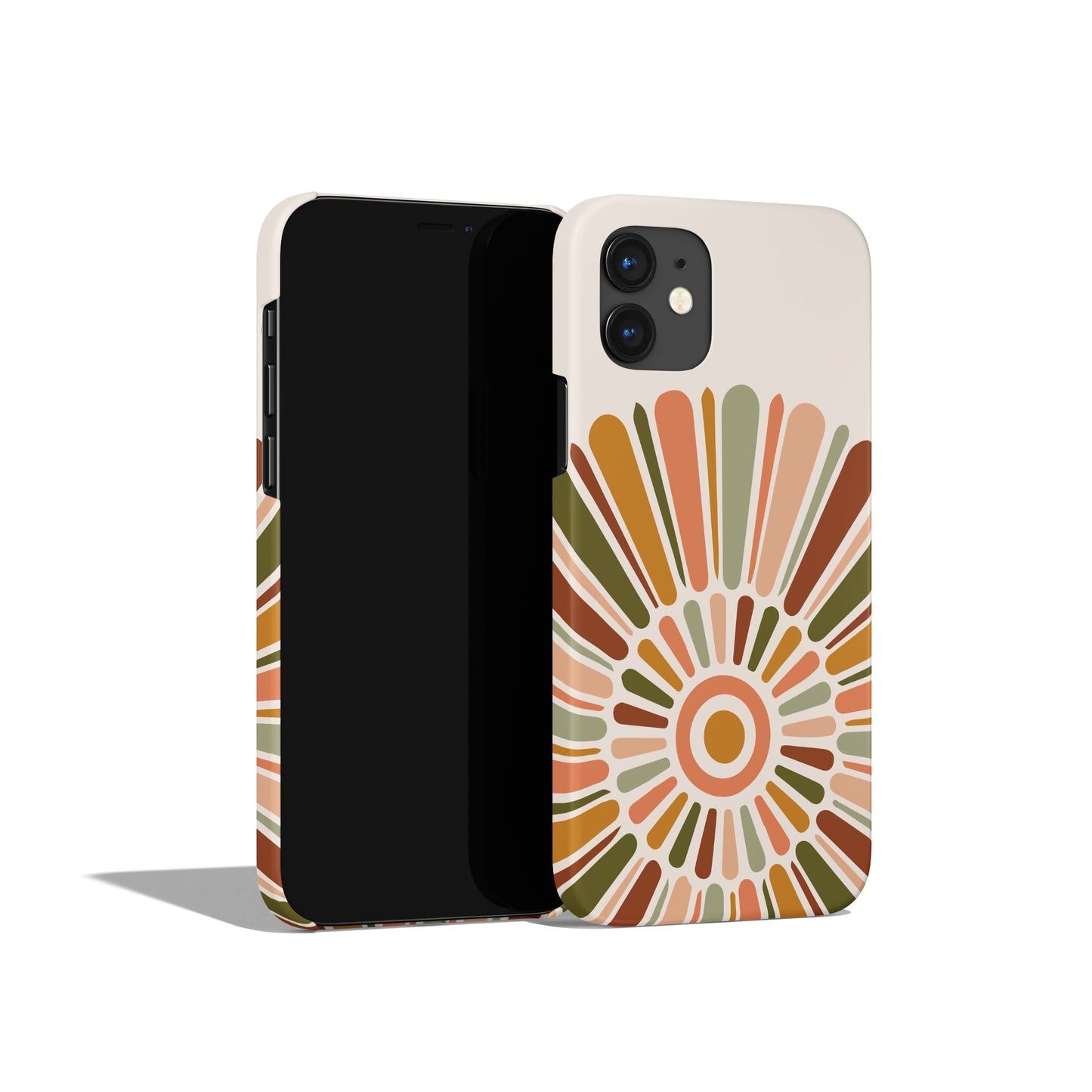 Boho Abstract Sun iPhone Case