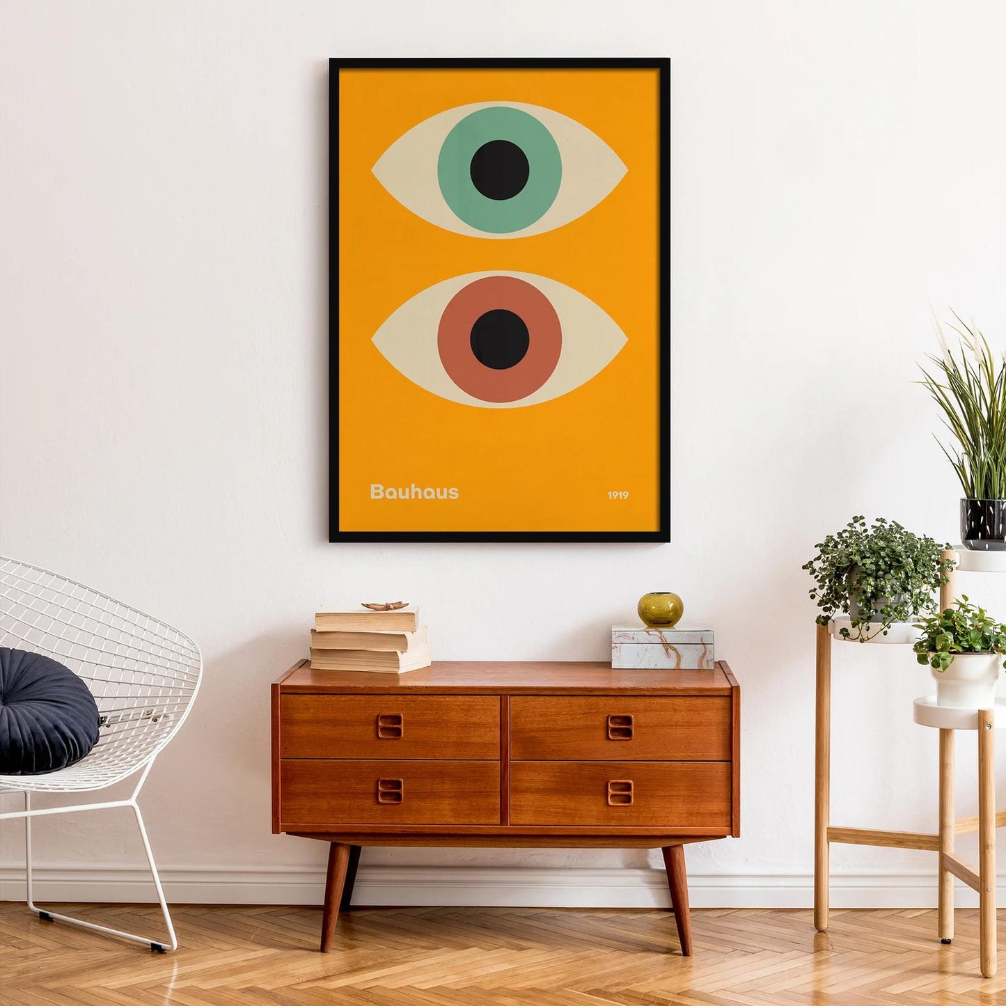 Minimalist Bauhaus 1919 Poster