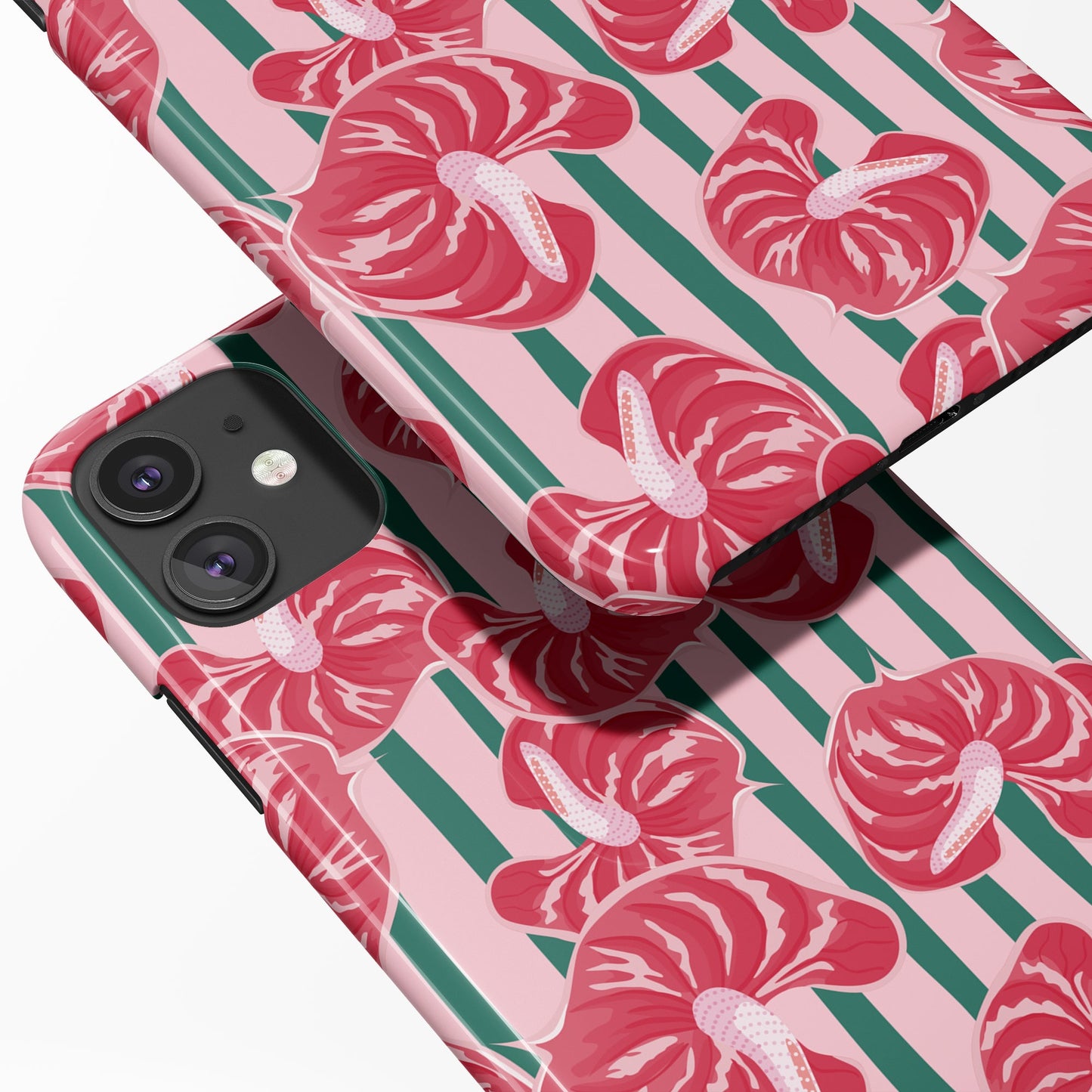 Anthurium Flowers iPhone Case