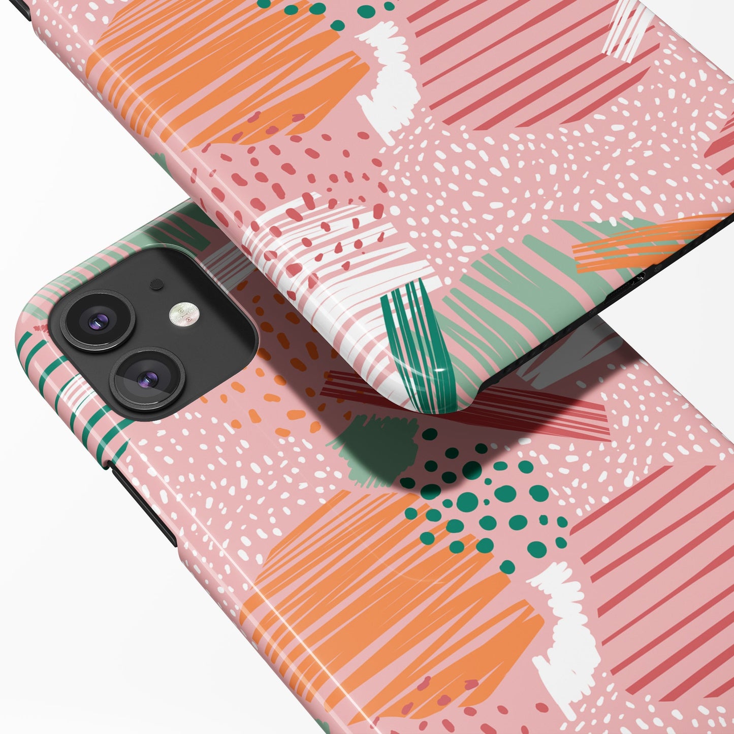 Pink Modern iPhone Case