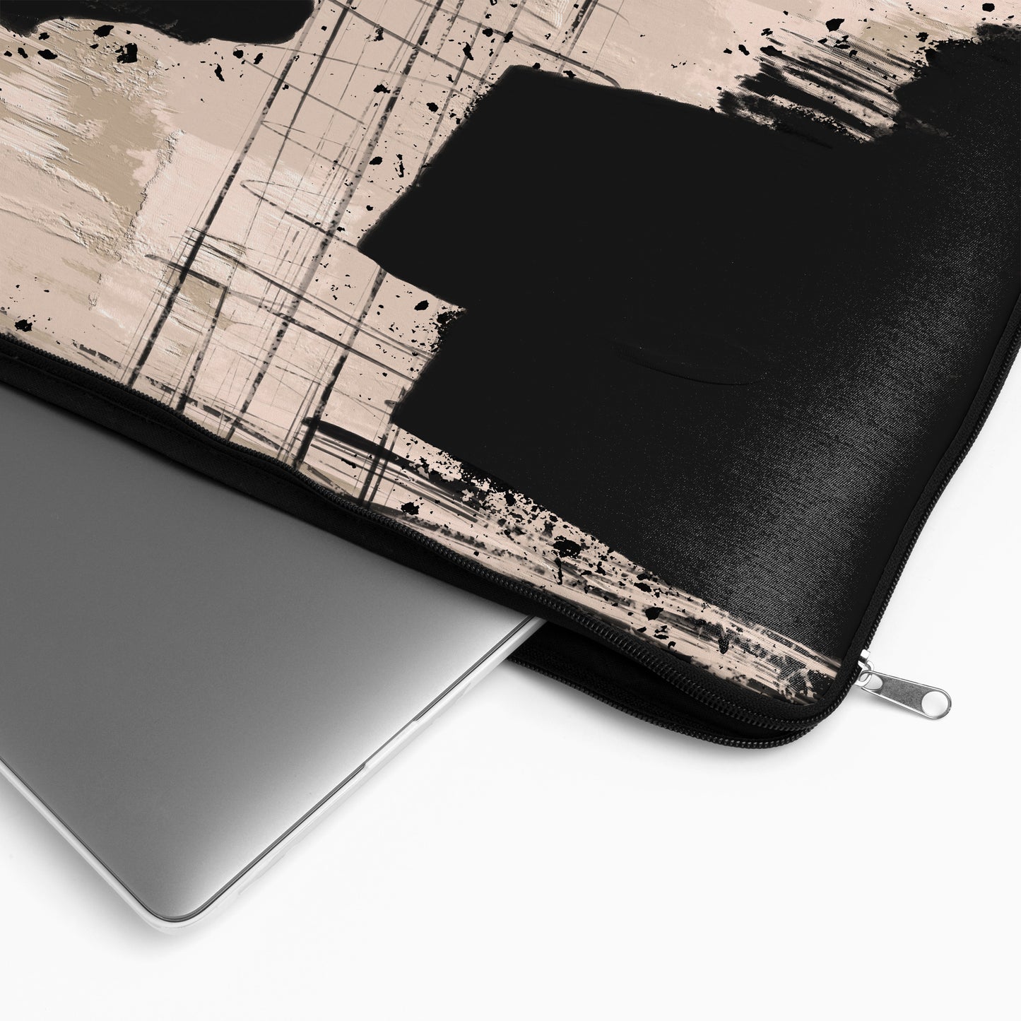 Painted Abstract Pattern- Laptop Sleeve