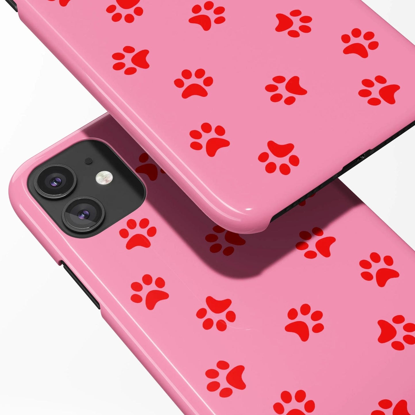 Pink Paws iPhone Case