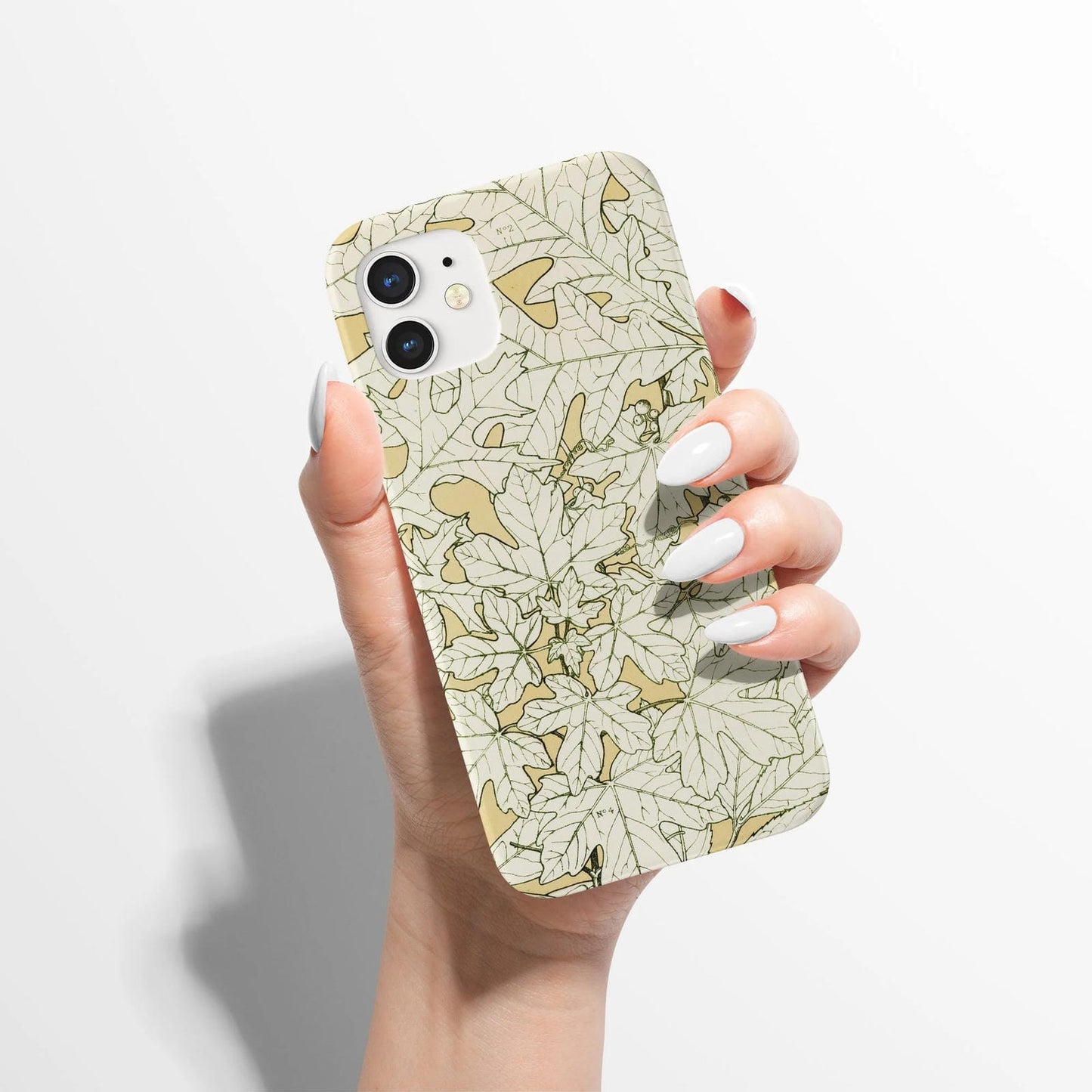 Vintage Nature Leaves iPhone Case