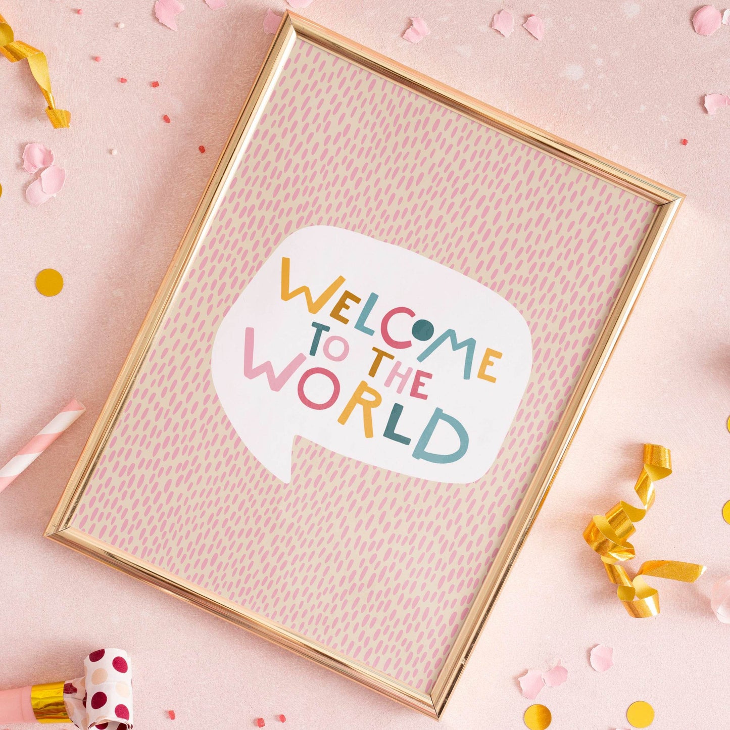 Welcome To The World Poster - HypeSheriff Europe