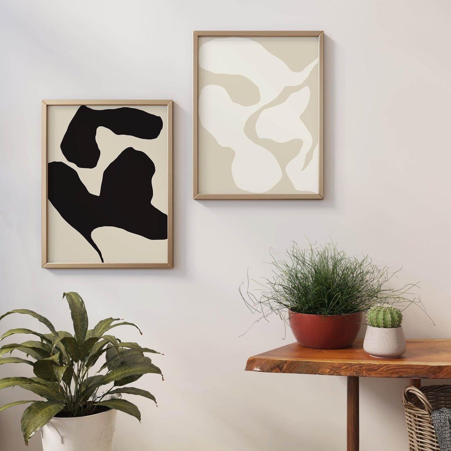 Set of 2 Abstract Shapes Prints - HypeSheriff Europe