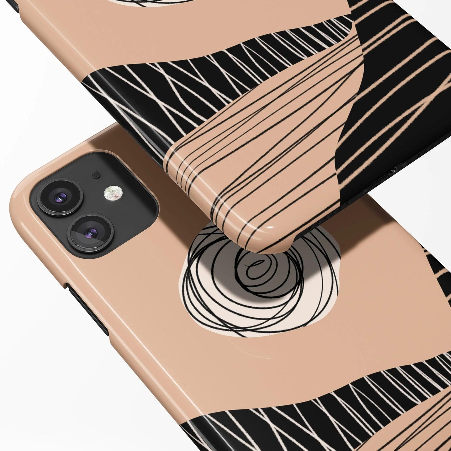 Abstract Drawing iPhone Case