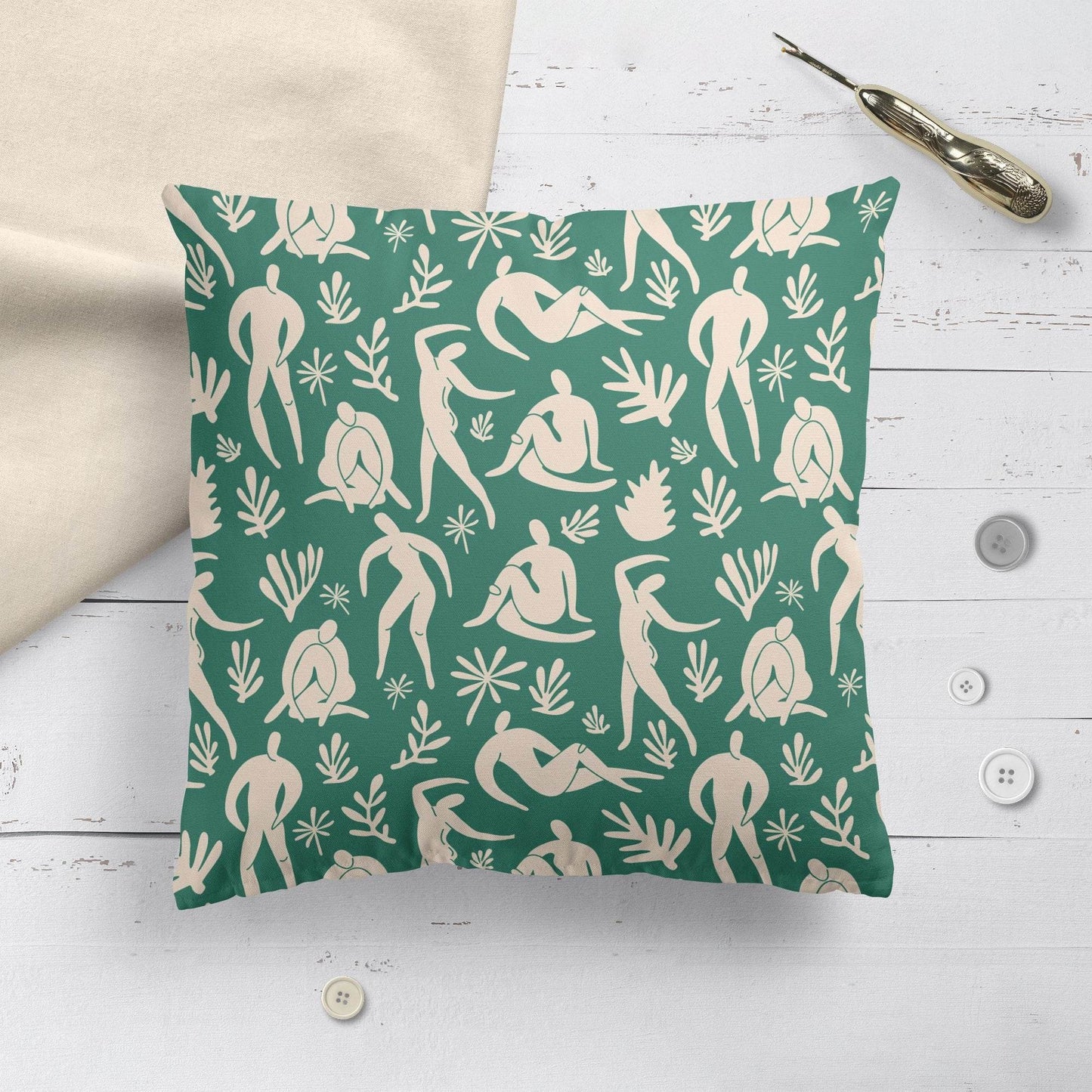 Green Picnic Pillow - HypeSheriff Europe