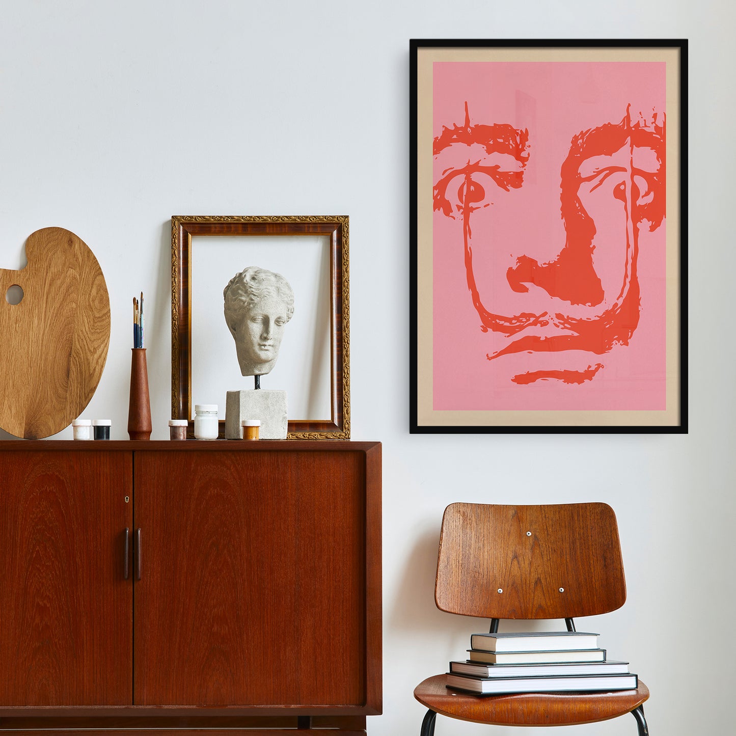 Salvador Dali Pop Art Style Poster