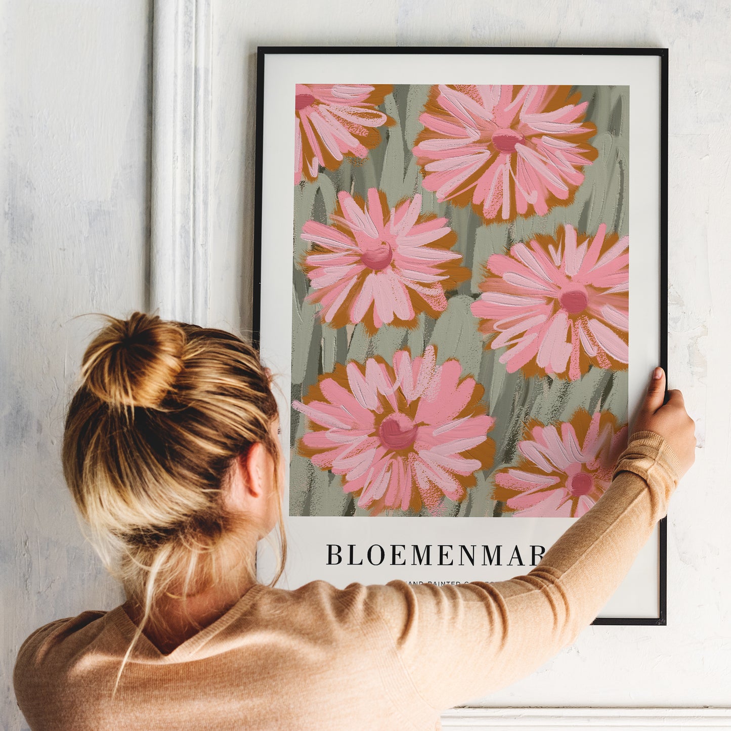 Flower Market - Bloemenmarkt Amsterdam Poster