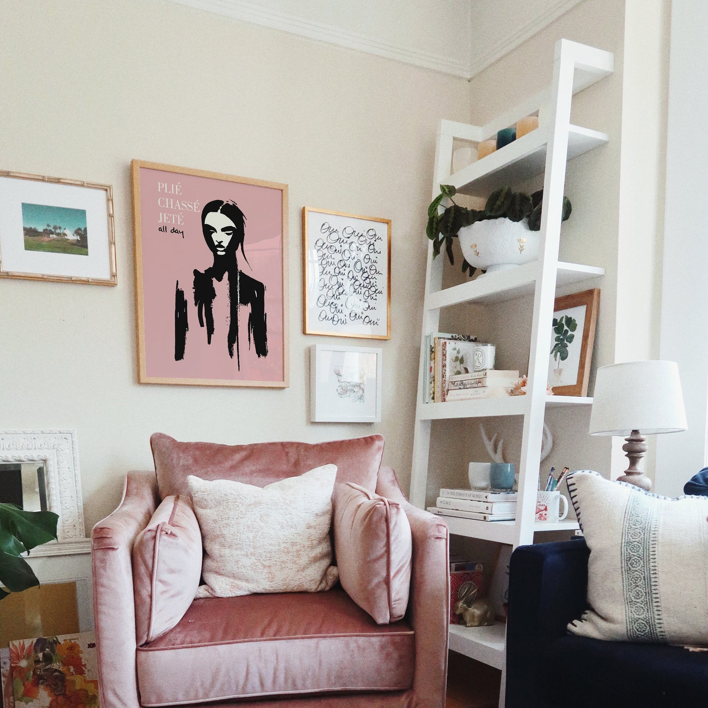 Plie Chasse Jete All Day Ballet Poster