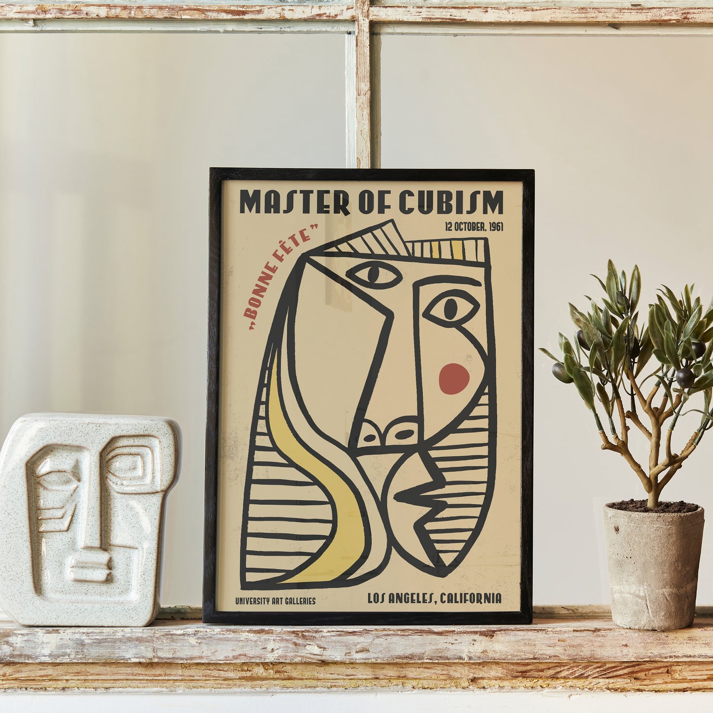 Bonne Fête, Picasso Poster