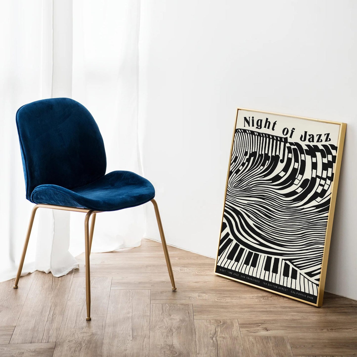 Night of Jazz San Francisco Poster