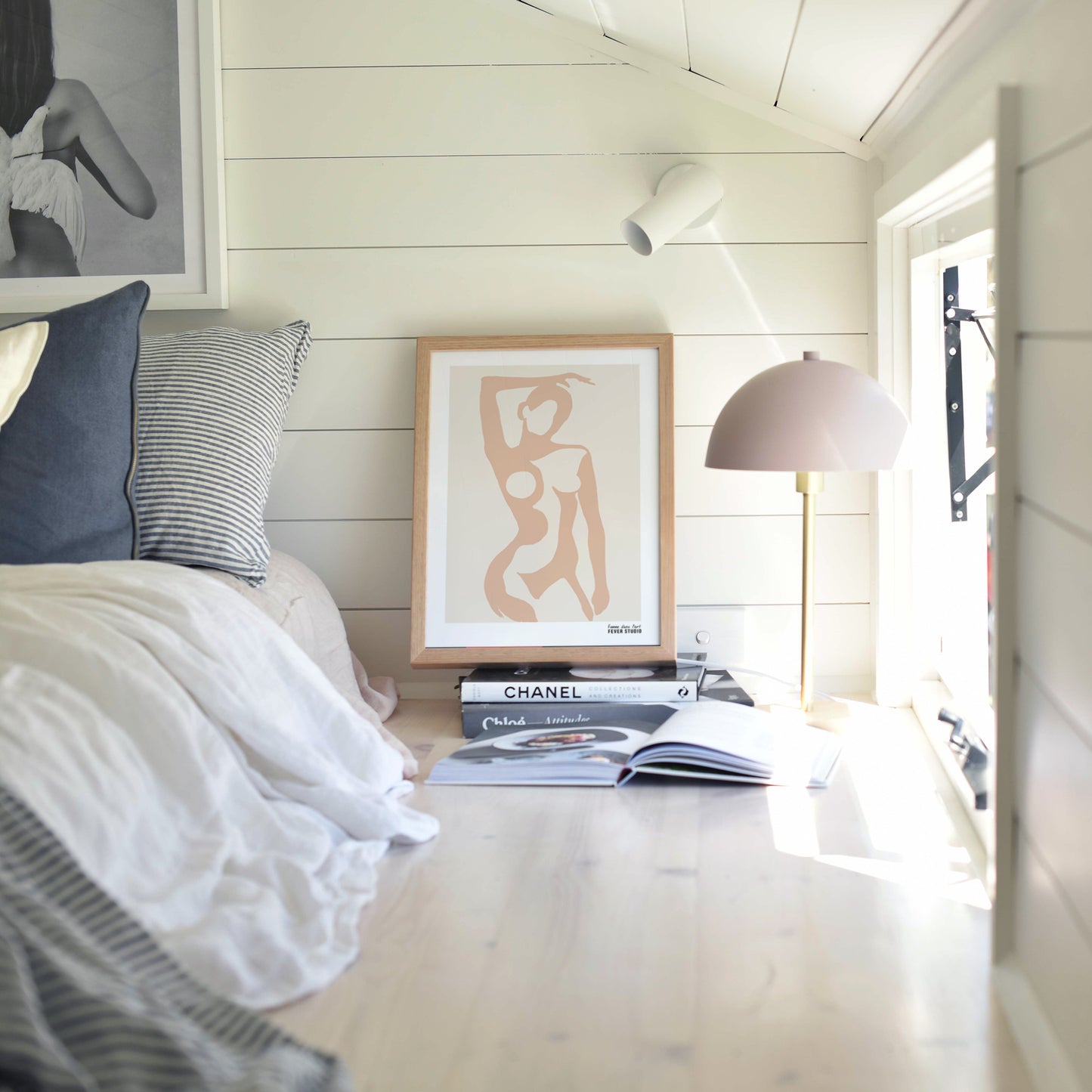 Femme dans l'art Poster