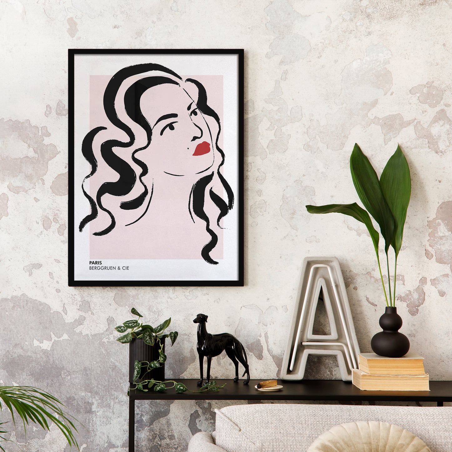 Berggruen & Cie, Paris Woman Poster