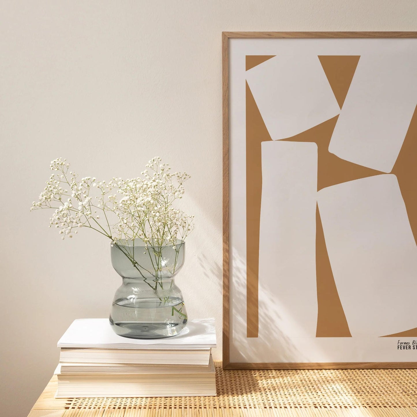 FEVER STUDIO - Formes Blanches Art Print