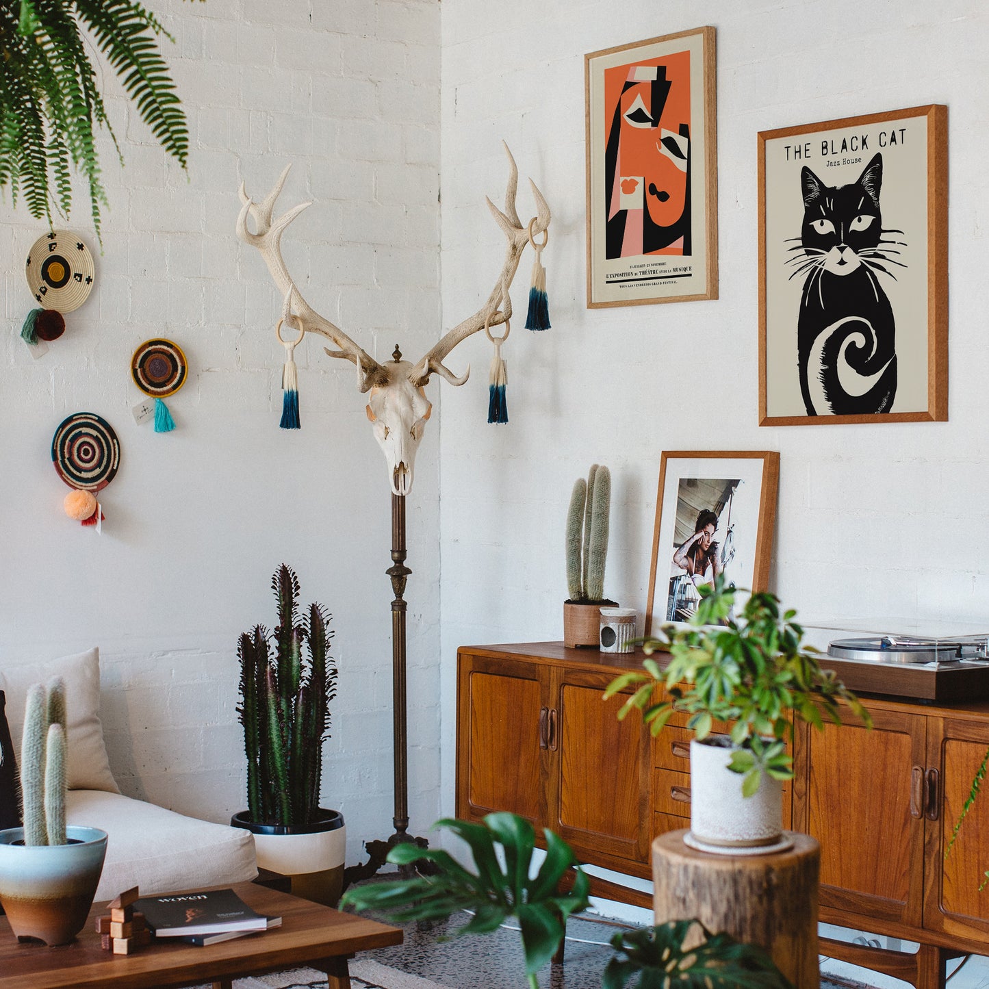 The Black Cat Jazz House Poster