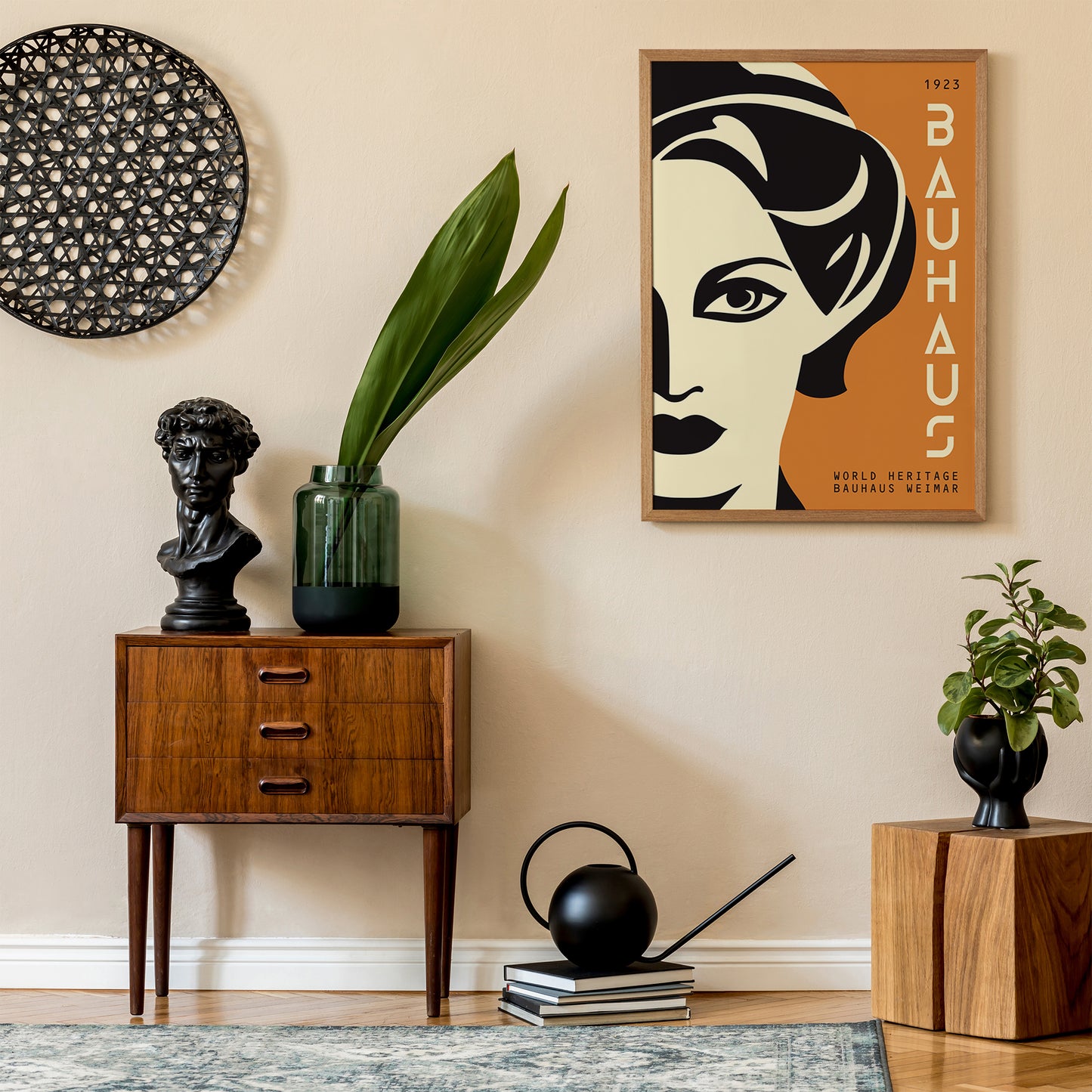 Bauhaus Woman Weimar Poster