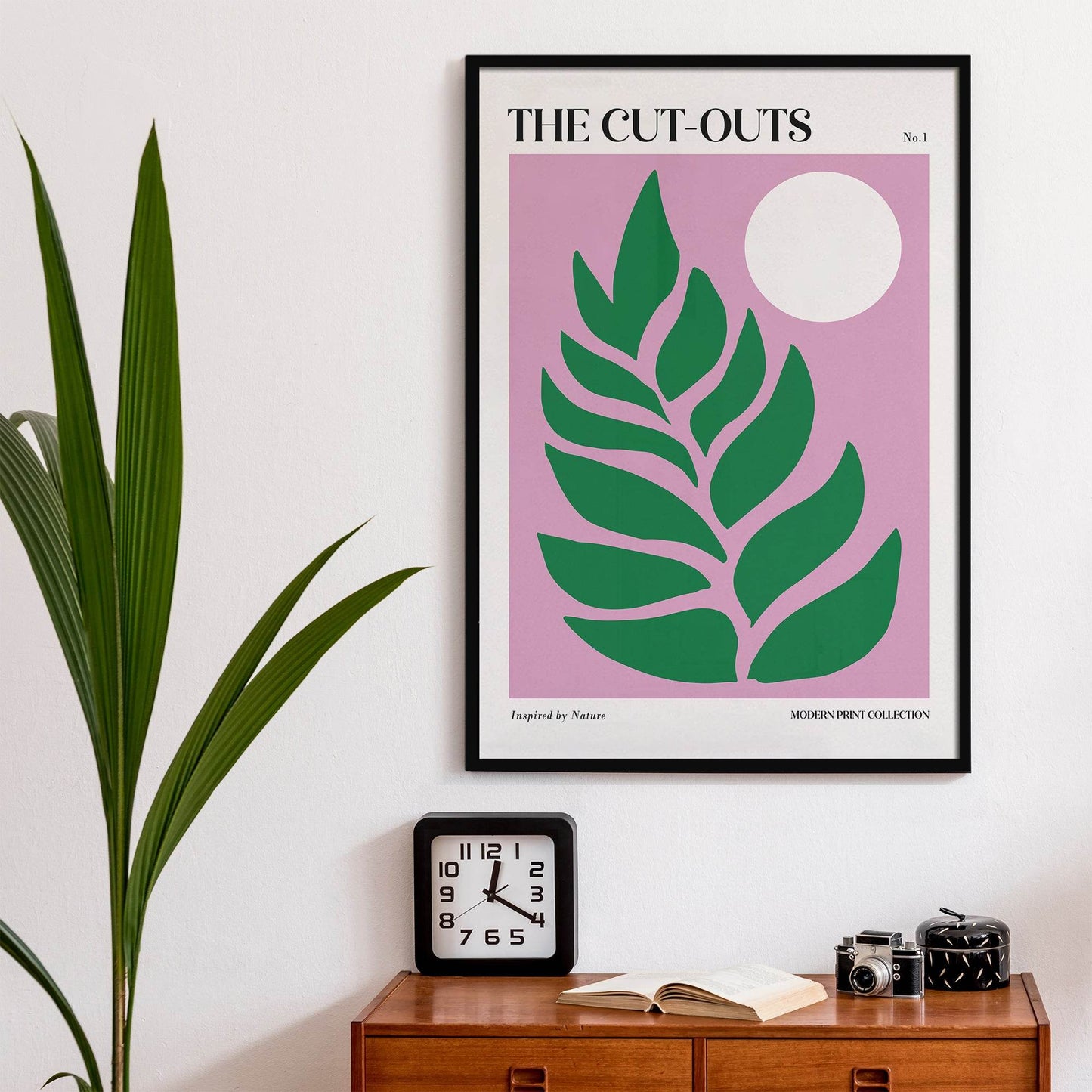 Green Leaf The Cut Outs Poster - HypeSheriff Europe
