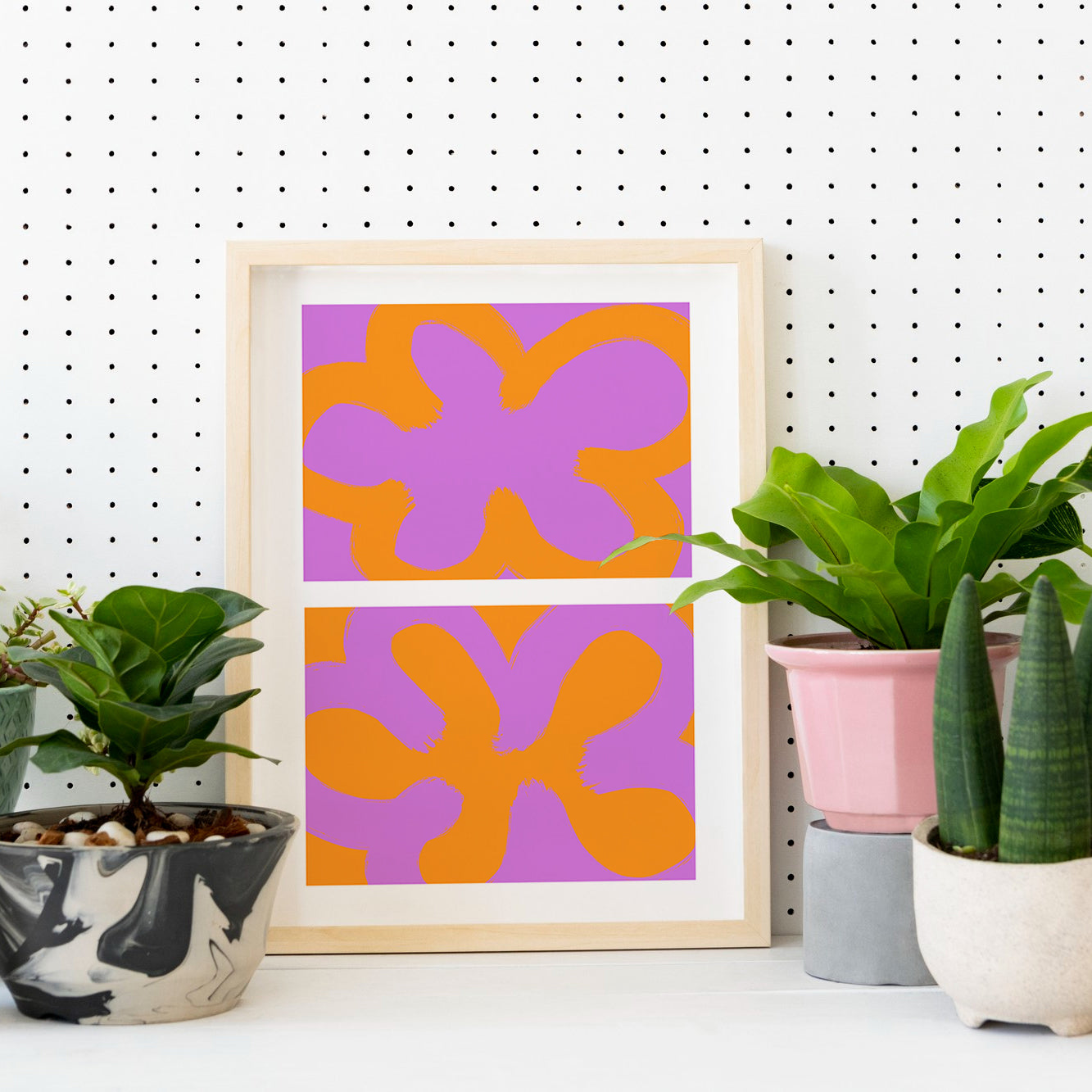 Andy Warhol Pop Art Inspired Poster