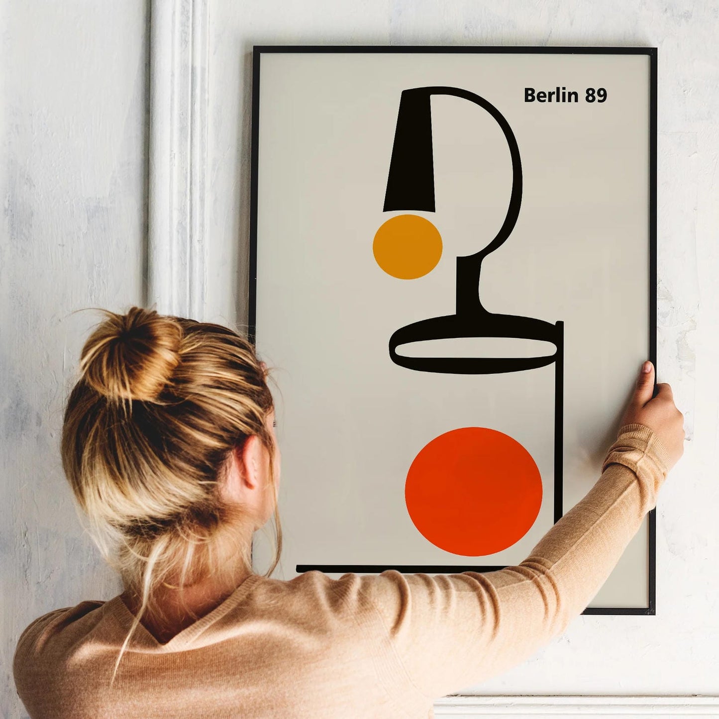 Berlin 89, Minimalist Poster