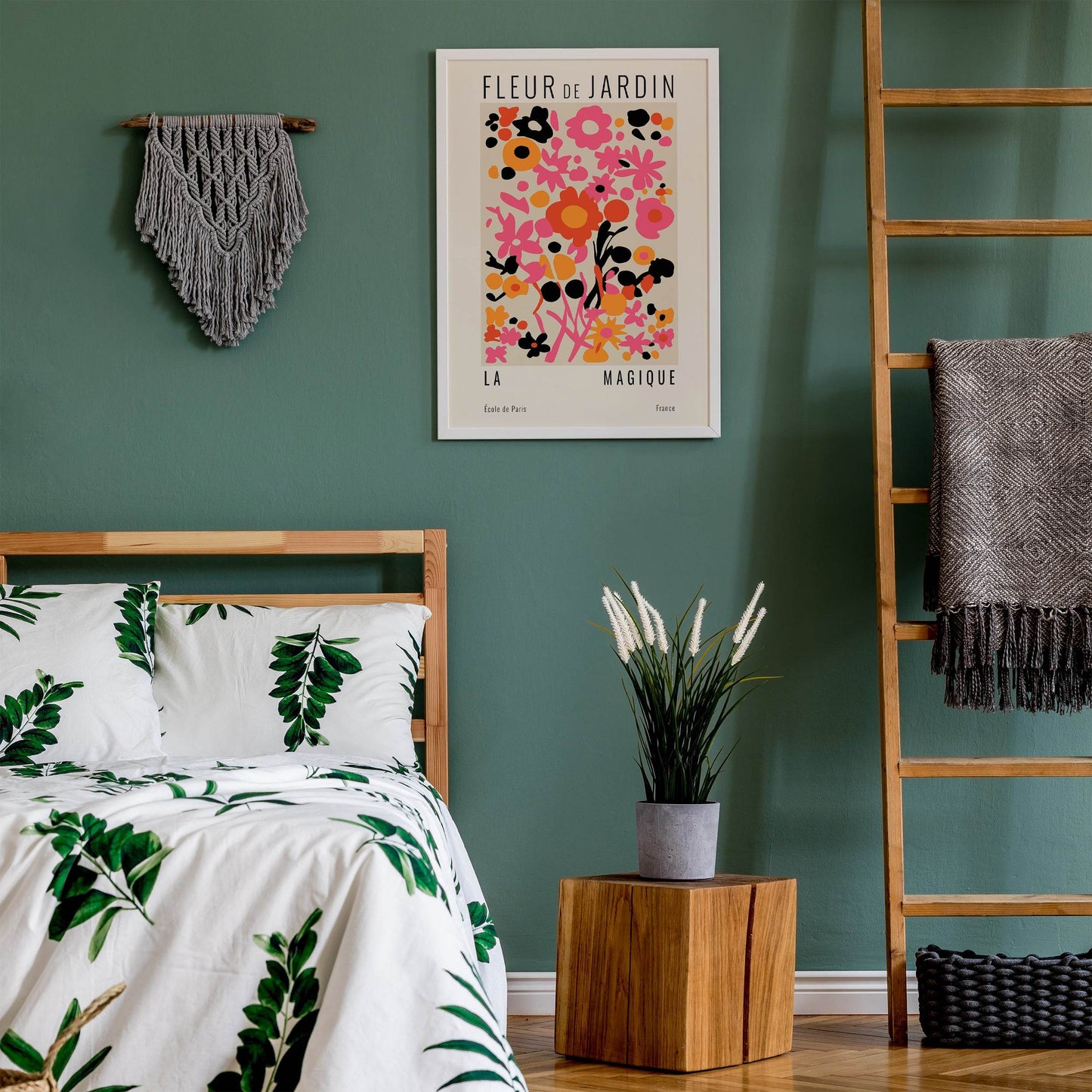 Ecole de Paris Floral Poster - HypeSheriff Europe