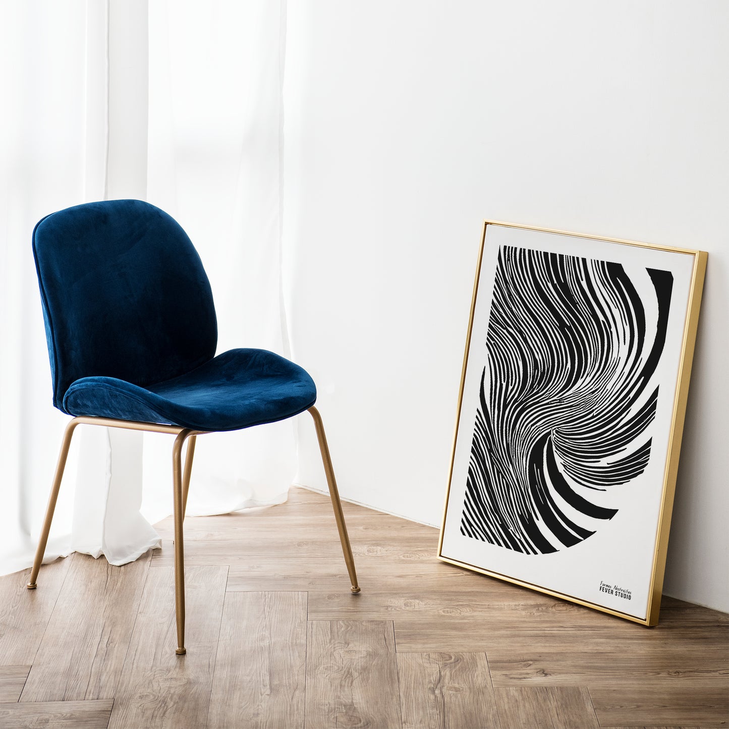 FEVER STUDIO - Formes Abstraites II Poster