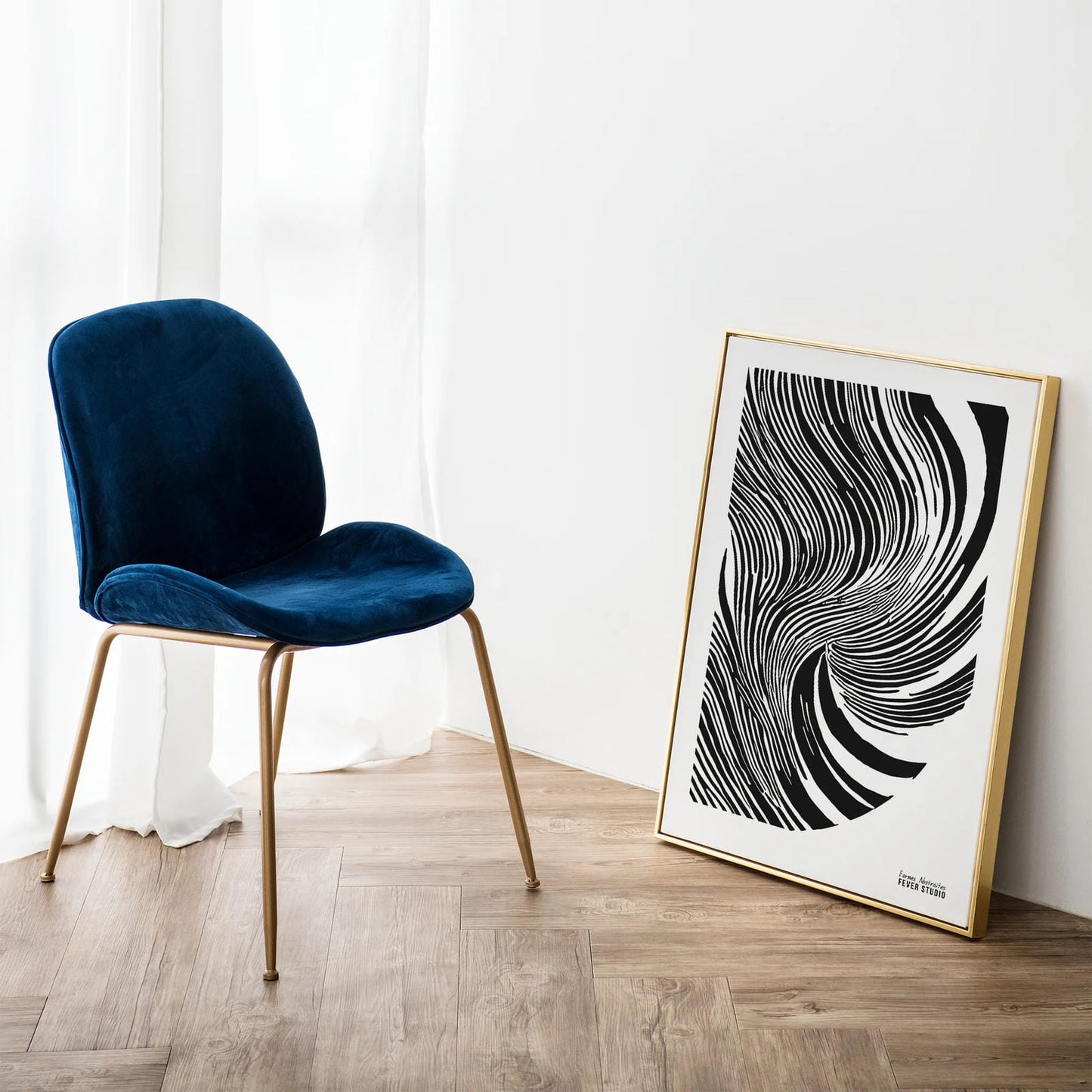 FEVER STUDIO - Formes Abstraites II Poster