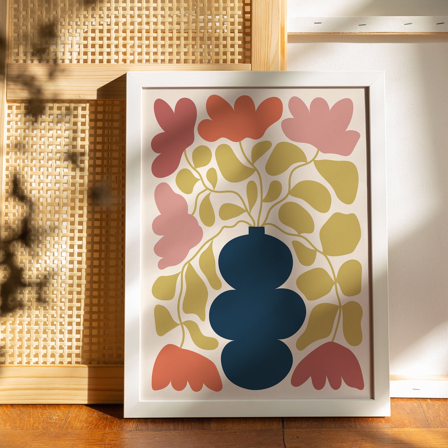 Eclectic Bouquets of Flowers Poster