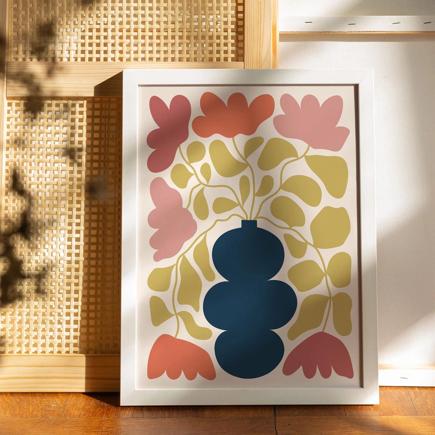 Eclectic Bouquets of Flowers Poster