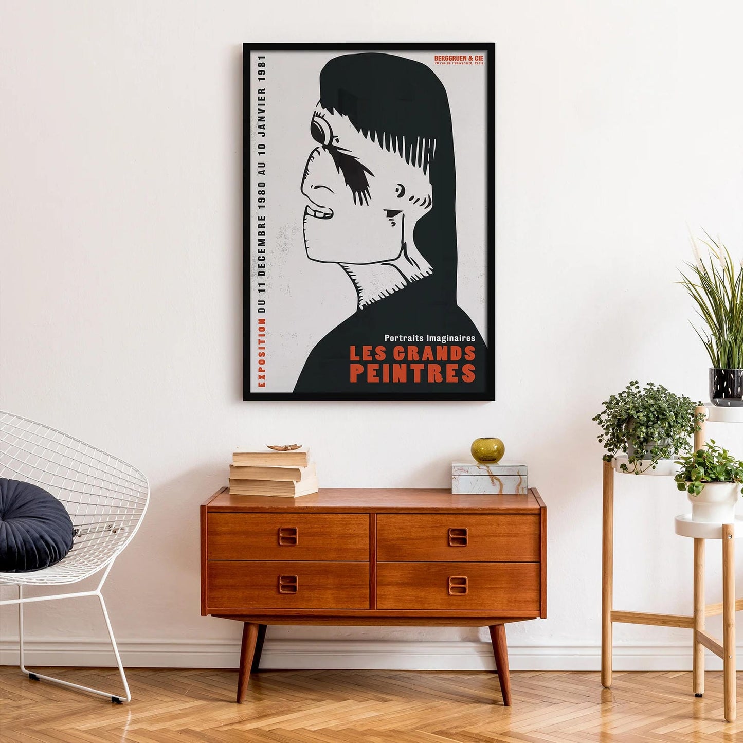 Les Grands Peintres Exhibition Poster