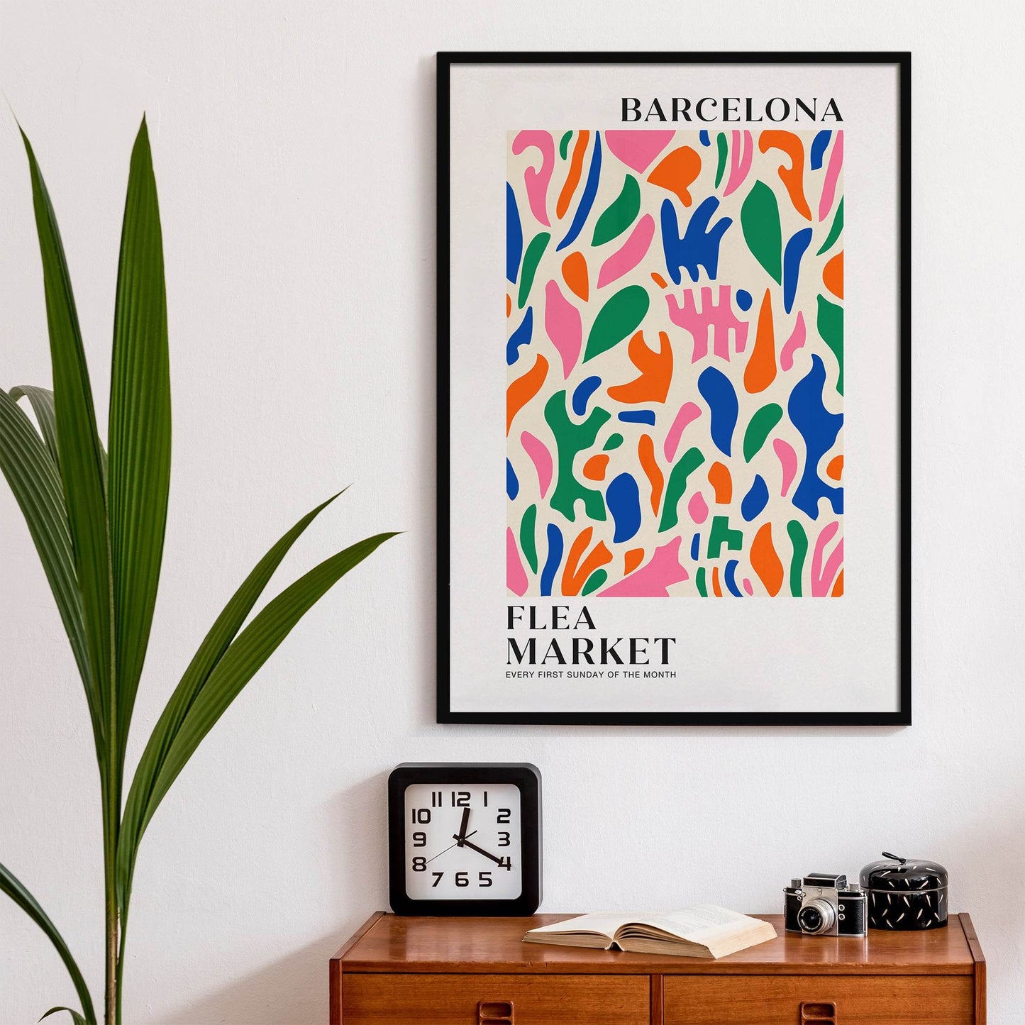 Barcelona Flea Market Poster - HypeSheriff Europe