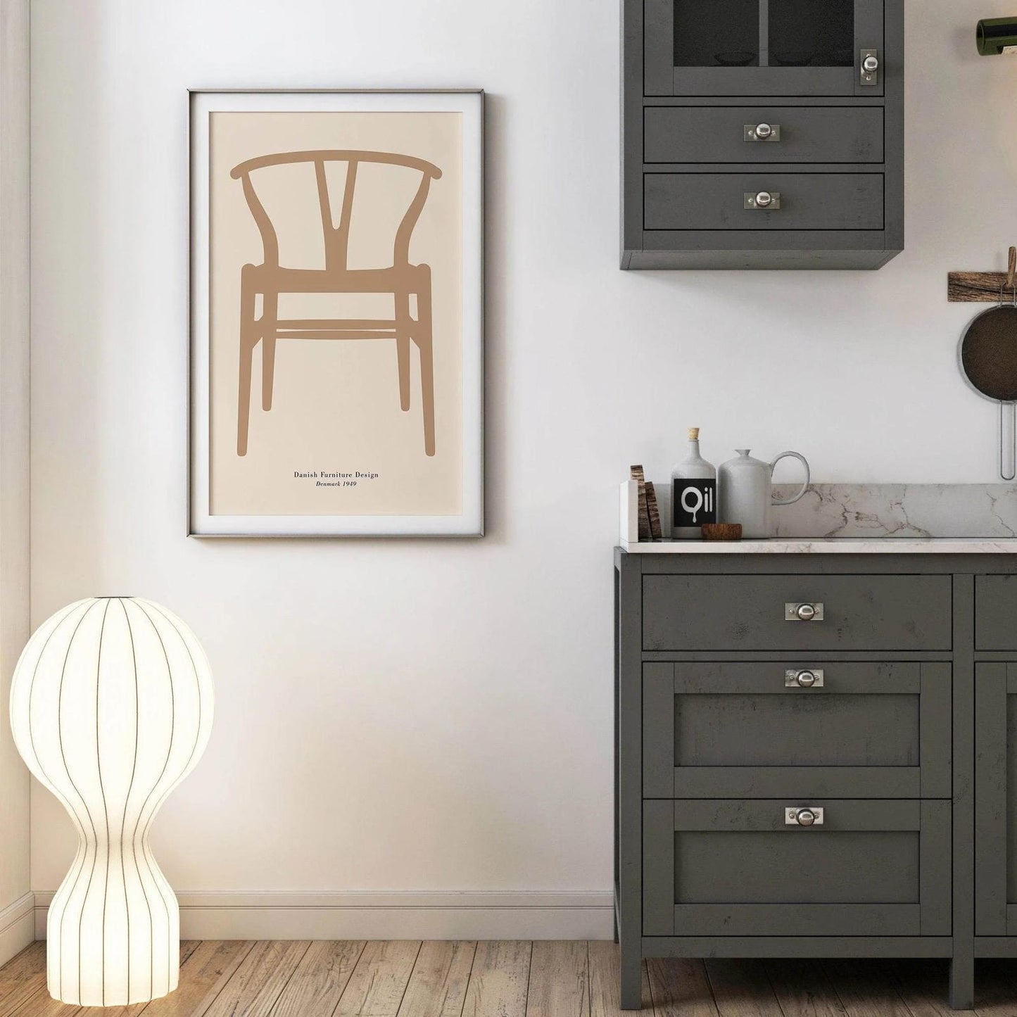 Danish Chair Poster - HypeSheriff Europe