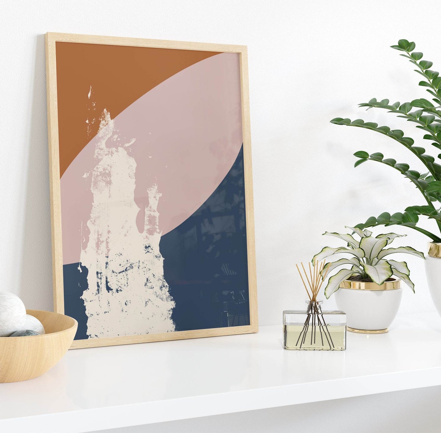 Abstract Neutral Print - HypeSheriff Europe