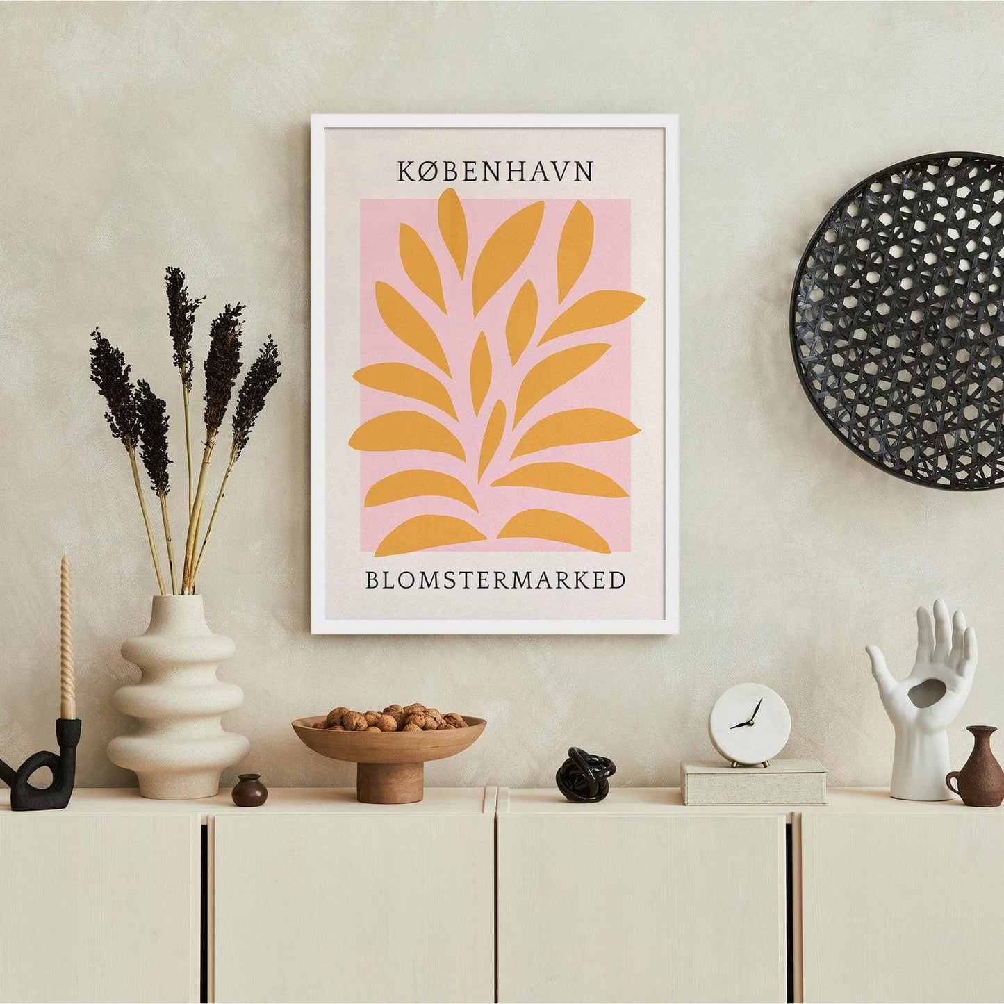 Copenhagen Flower Market Poster - HypeSheriff Europe