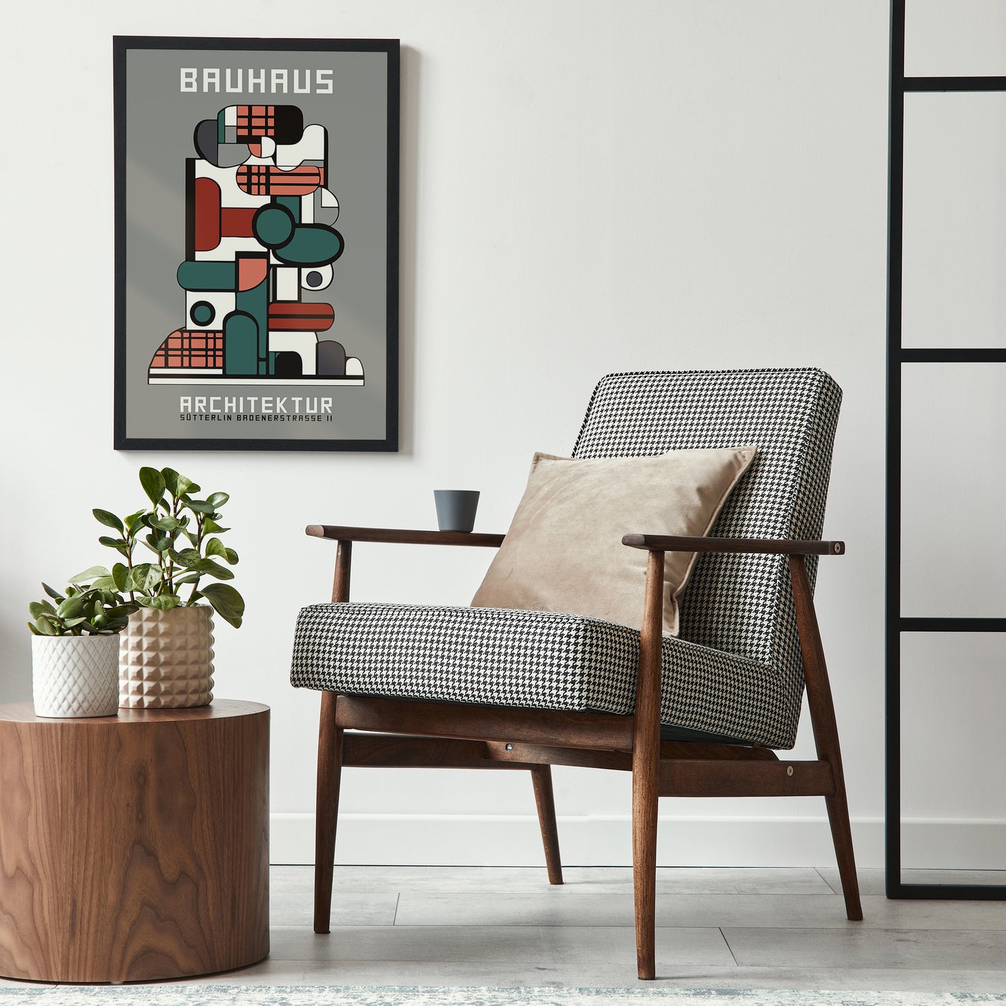 Grey Bauhaus Architektur Poster