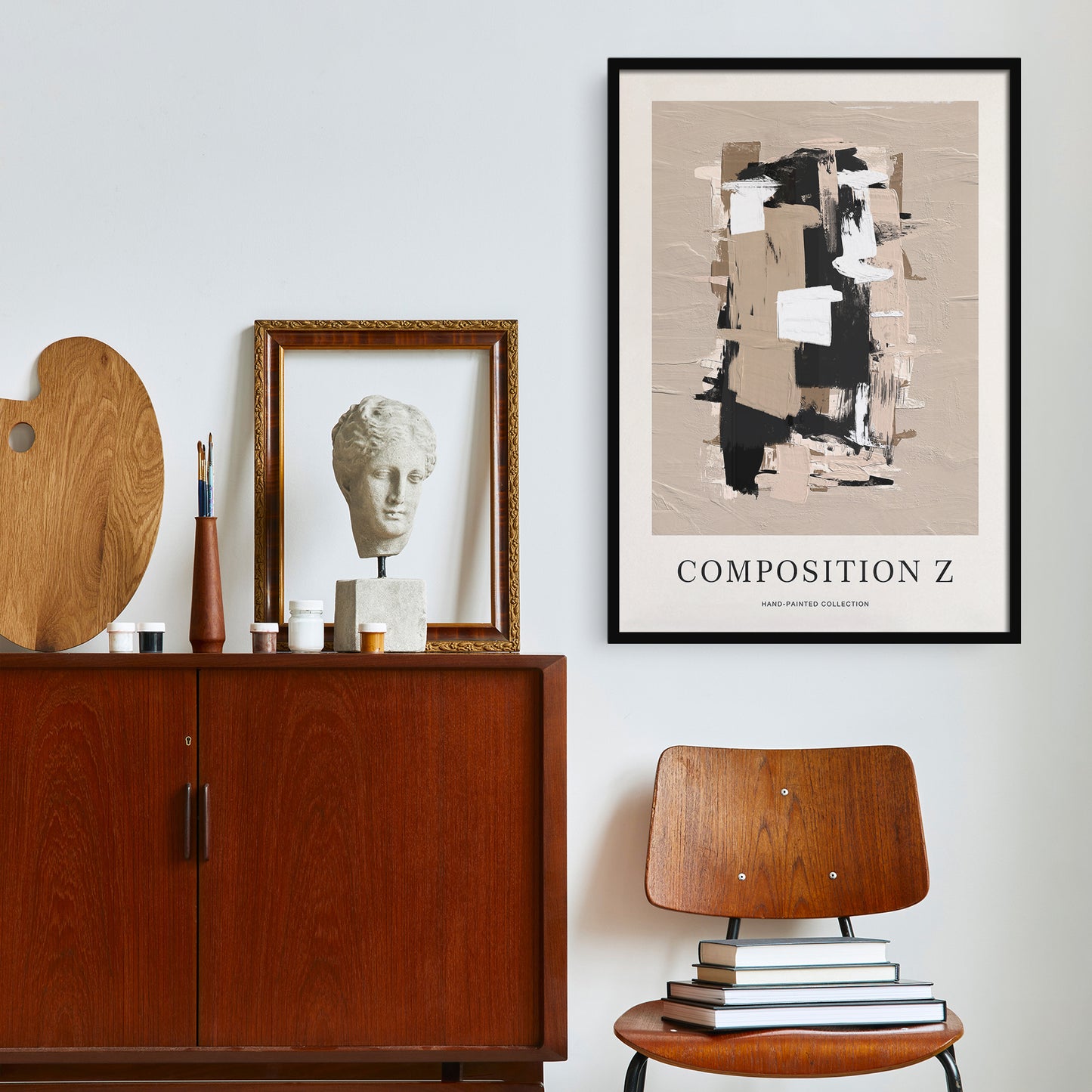 Composition Z Modern Abstract Poster