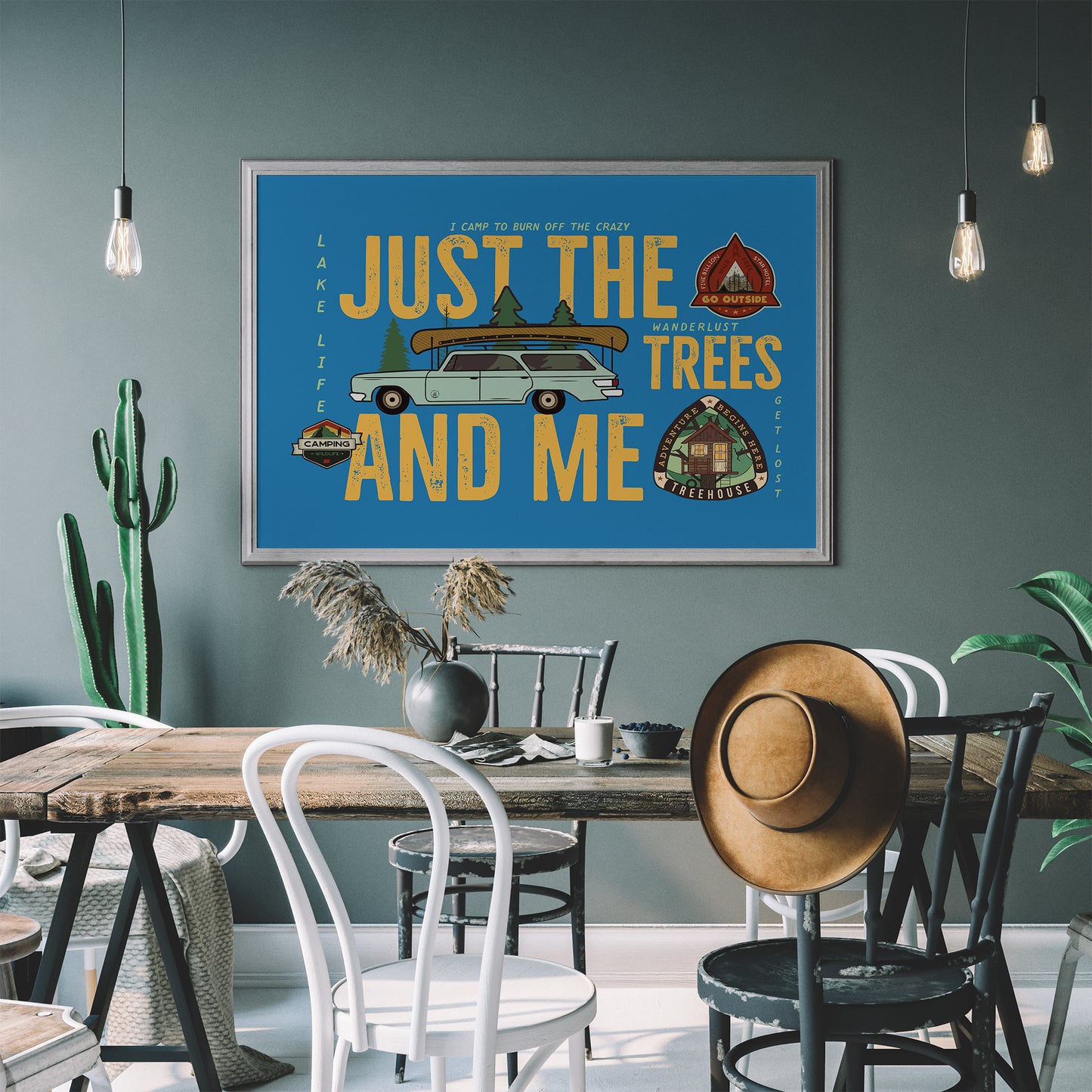Family Adventure Road Trip Print