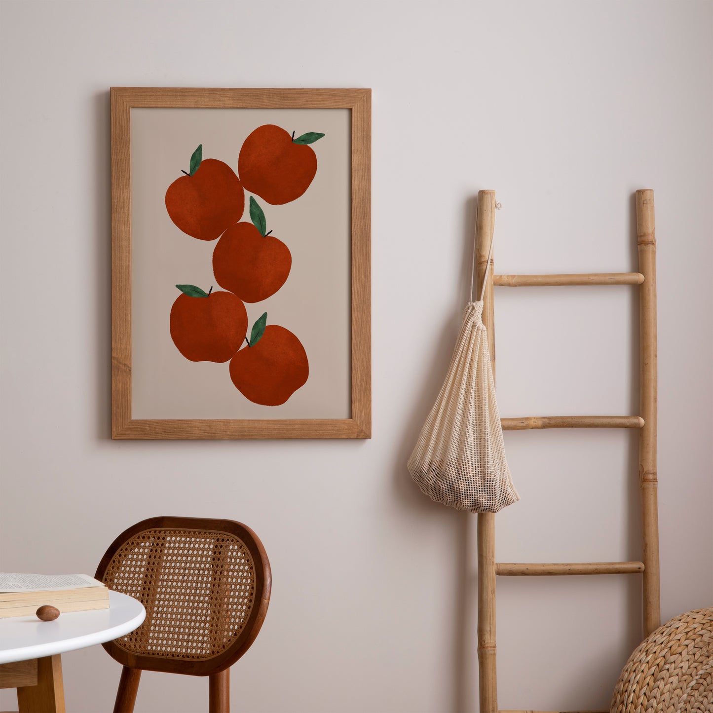 Vintage Apples Kitchen Poster