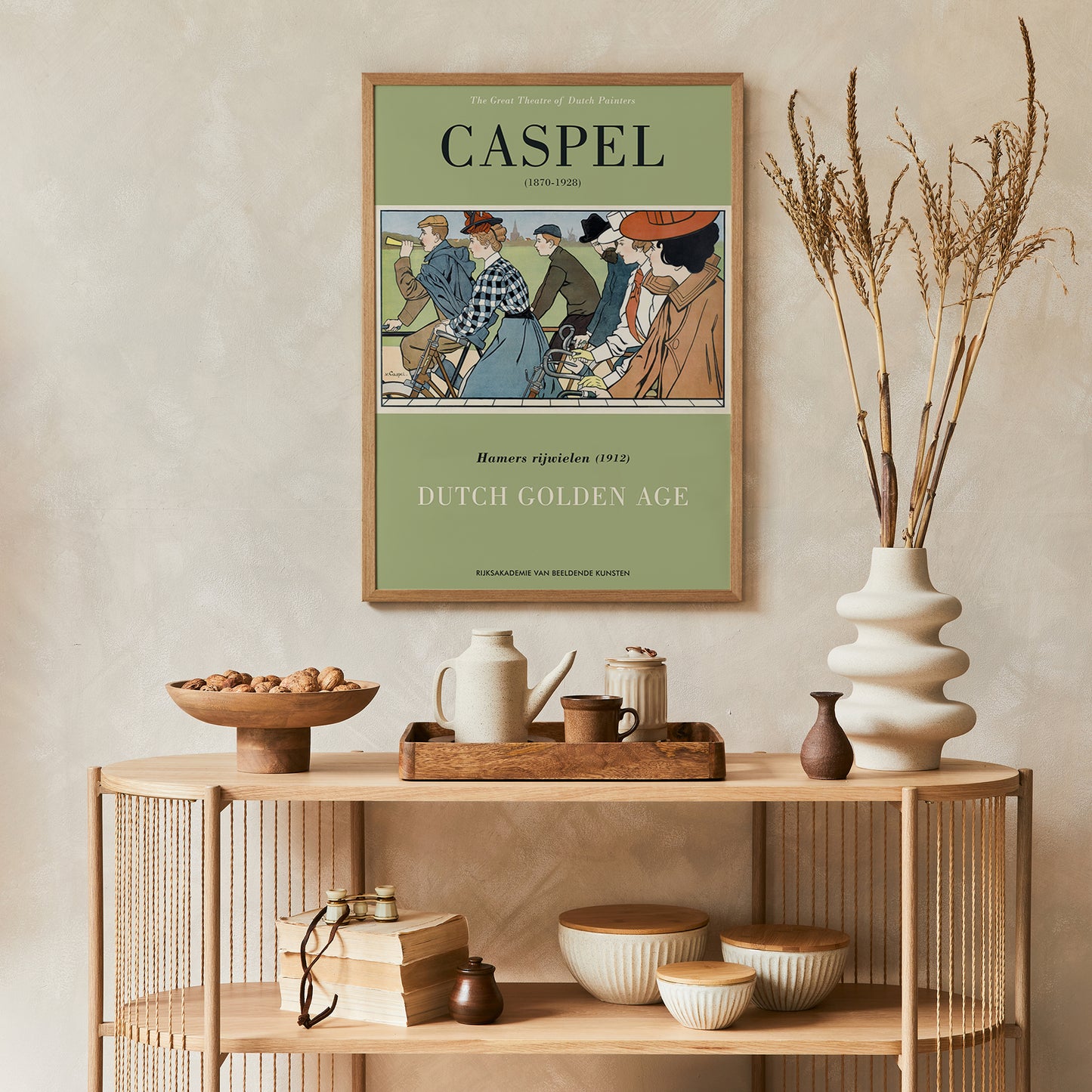 Caspel, Hamers rijwielen Poster