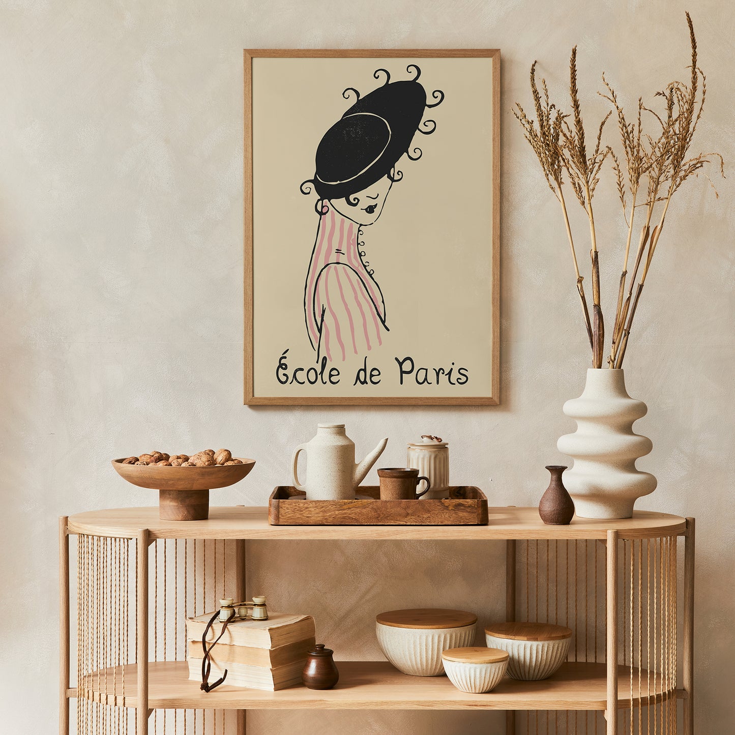 Vintage Fashion Woman Poster