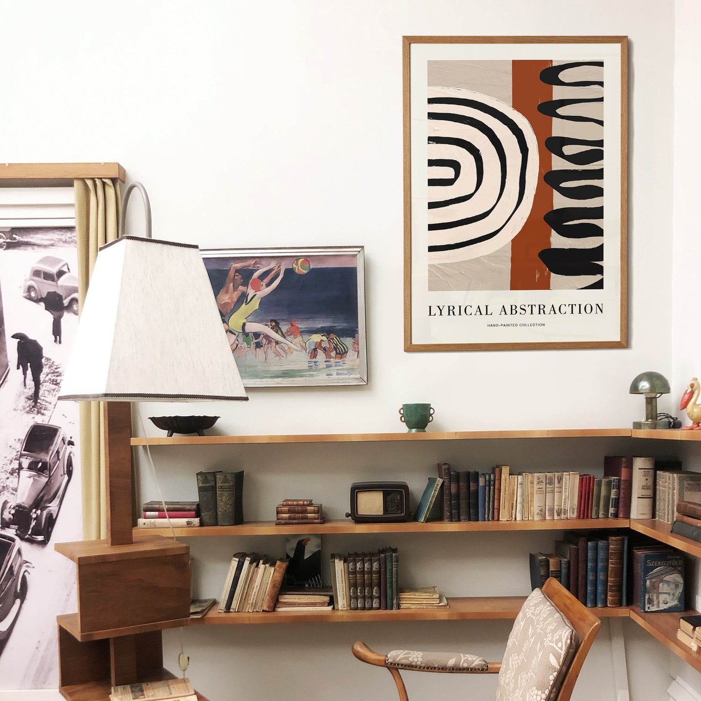 Lyrical Abstraction Modern Poster - HypeSheriff Europe