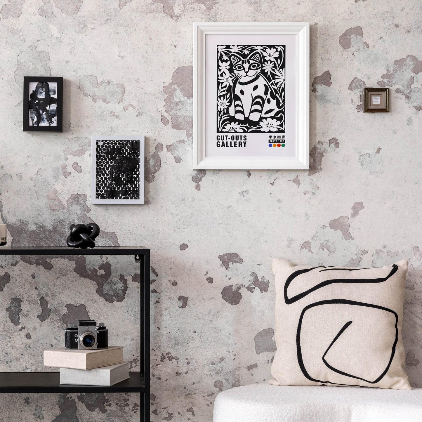 Cat in the Jungle Retro Poster - HypeSheriff Europe