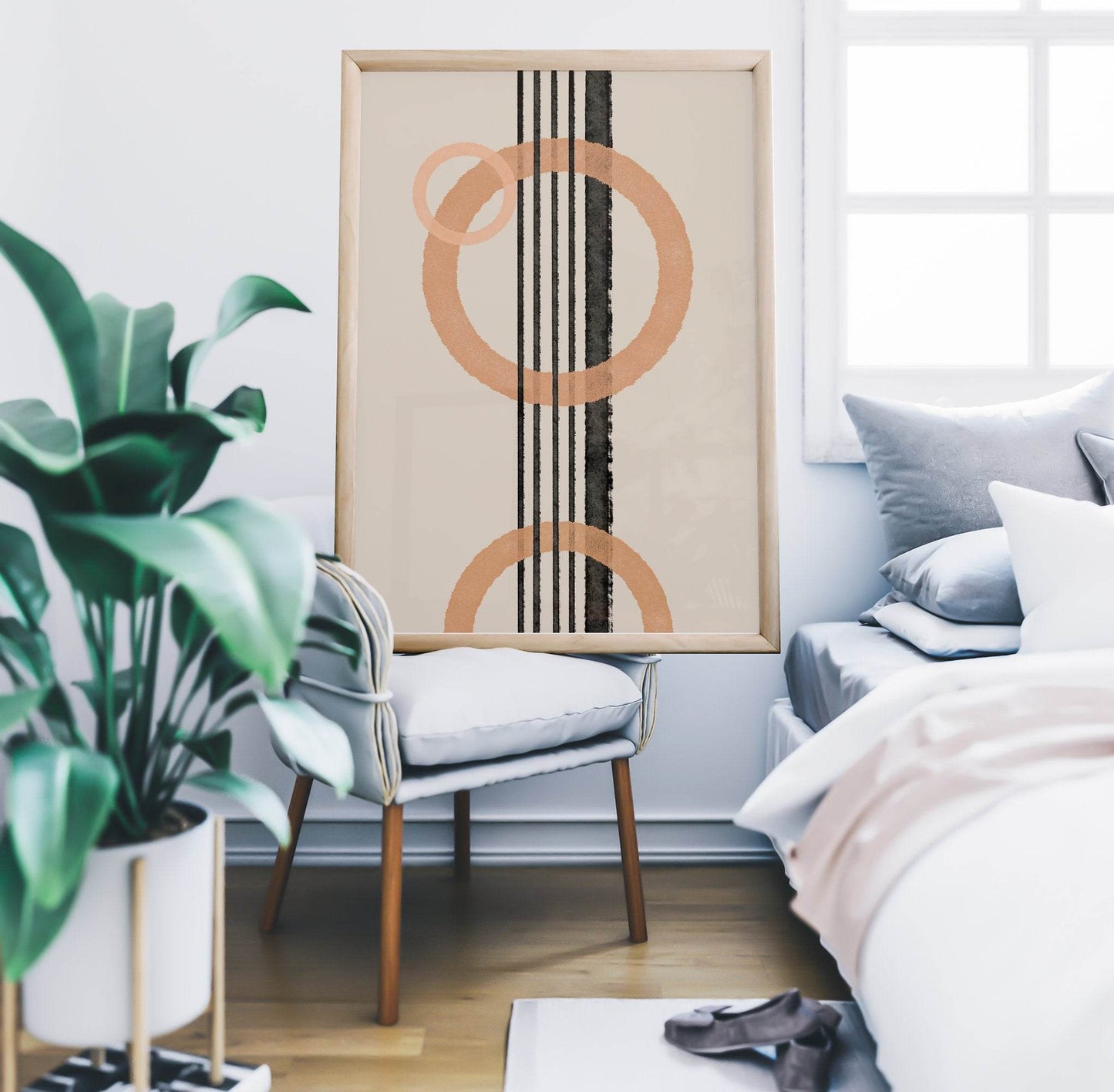 Circles Mid Century Print - HypeSheriff Europe