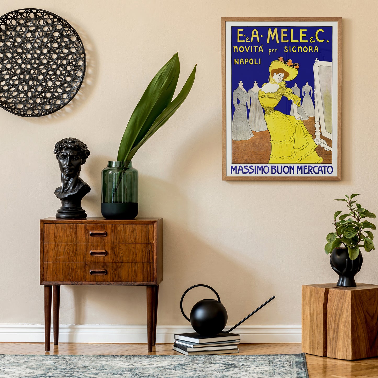 Vintage Fashion Magazine Cover Poster