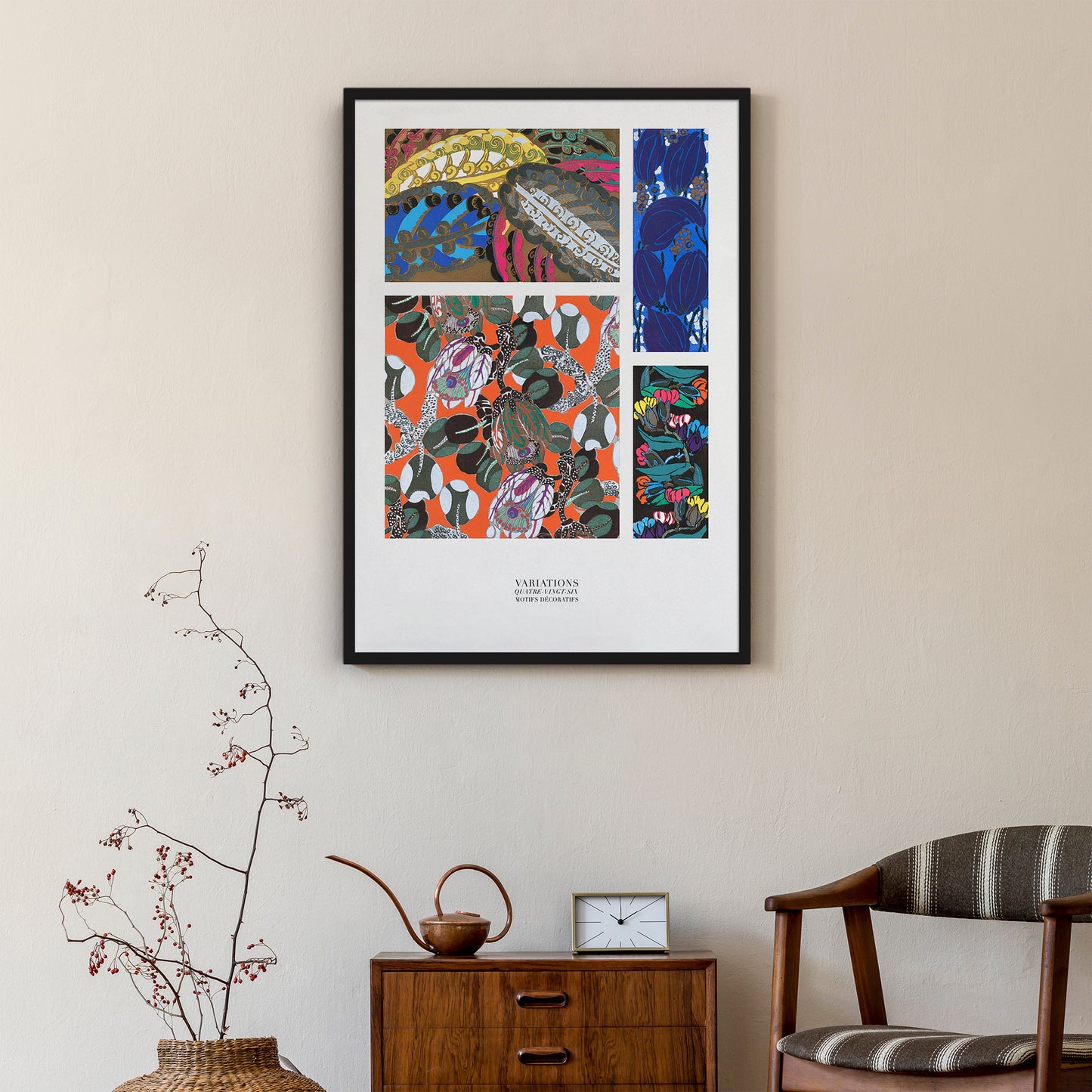 Art Deco Composition No.4 Poster