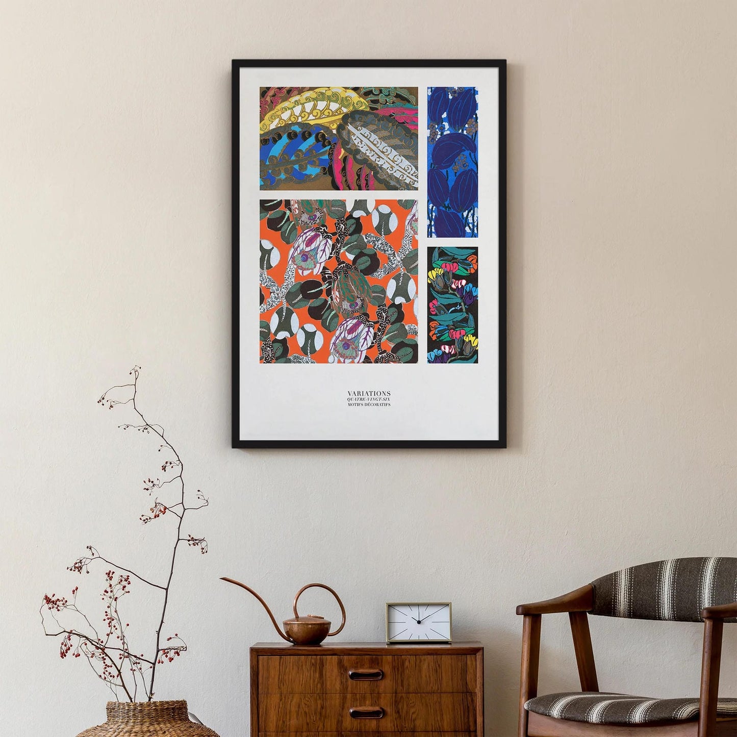 Art Deco Composition No.4 Poster