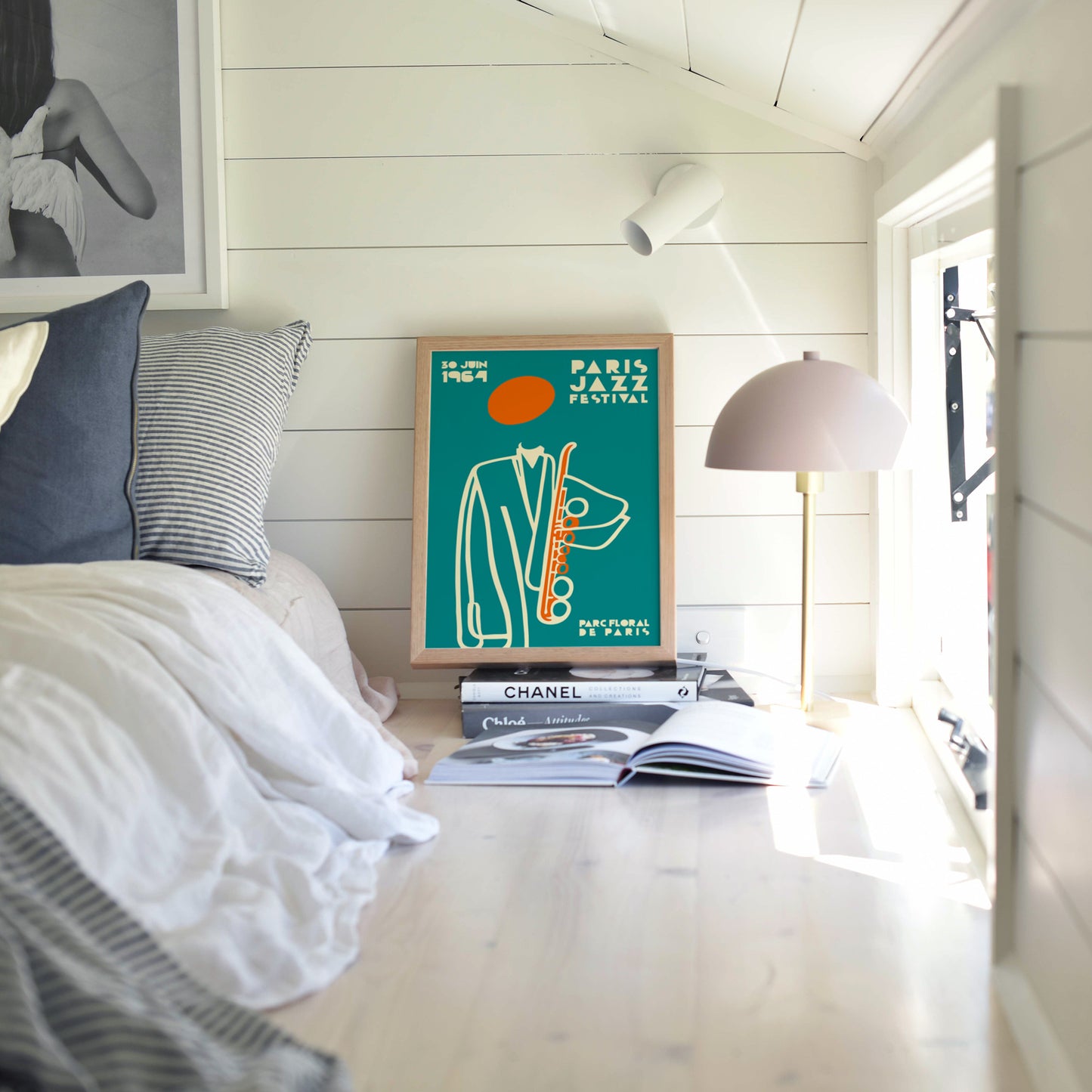 Paris Jazz Festival 1964 Music Poster