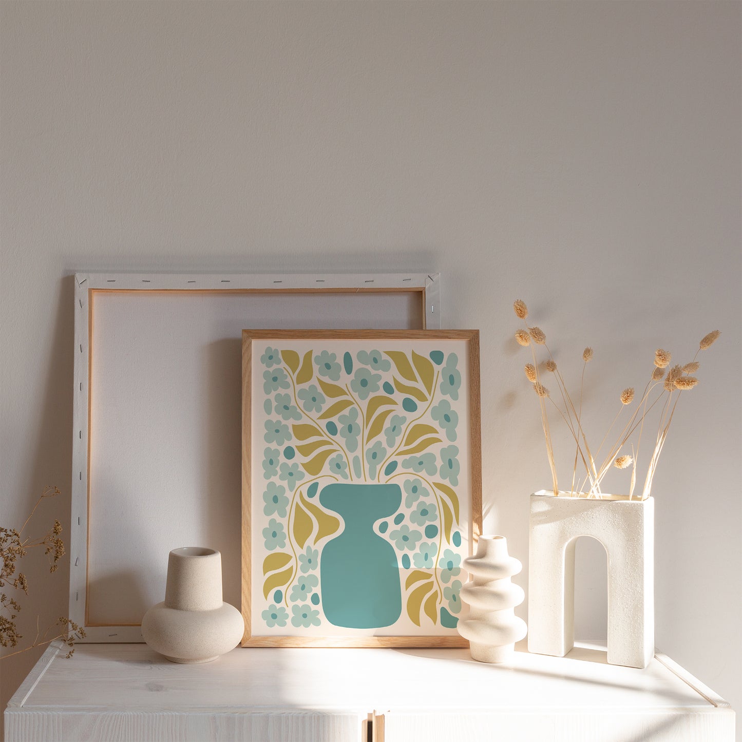 Wild Mint Bouquets of Flowers Poster